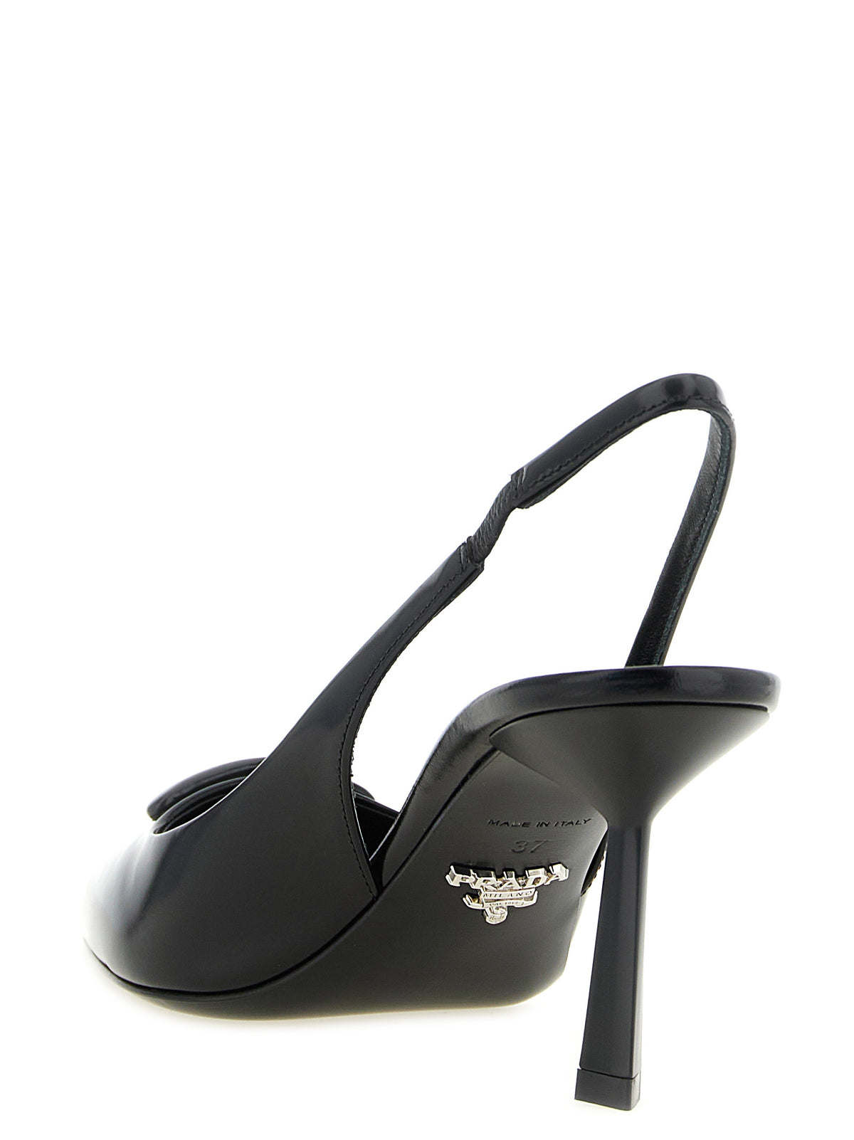Prada Women Brushed Leather Slingback PRADA