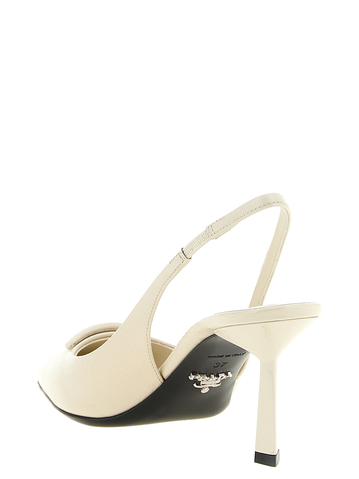 Prada Women Slingbacks Saffiano Patent Leather PRADA