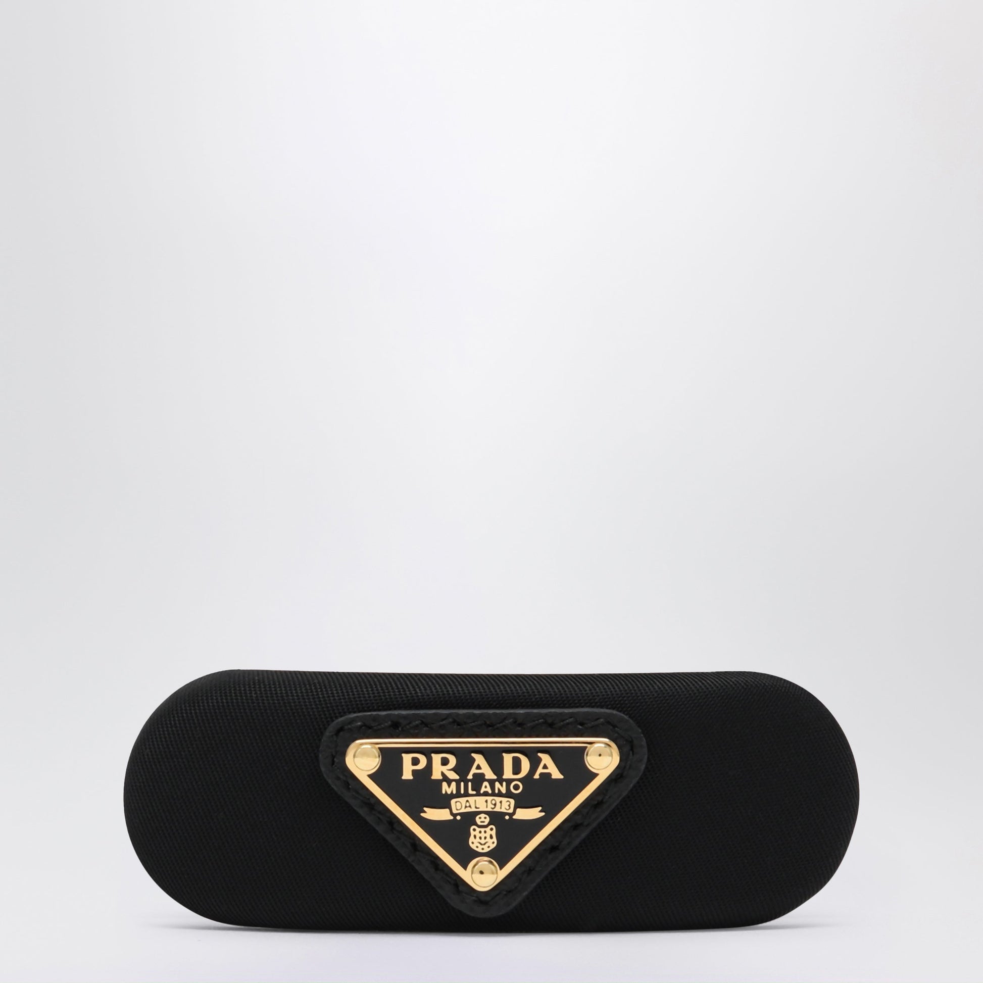 Prada Black Re-Nylon Hair Clip Women PRADA