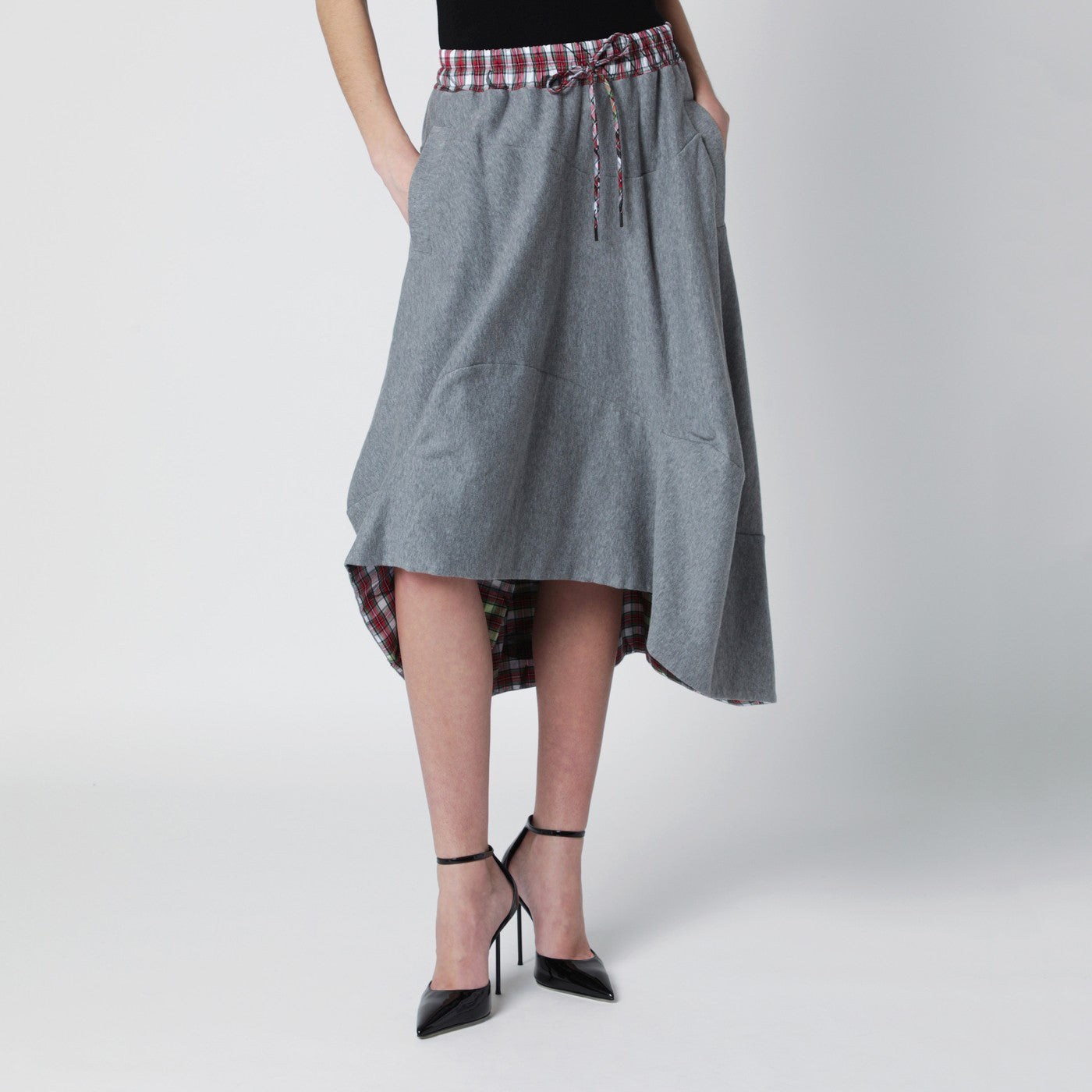 Vivienne Westwood Grey Aerodrome Skirt Women VIVIENNE WESTWOOD