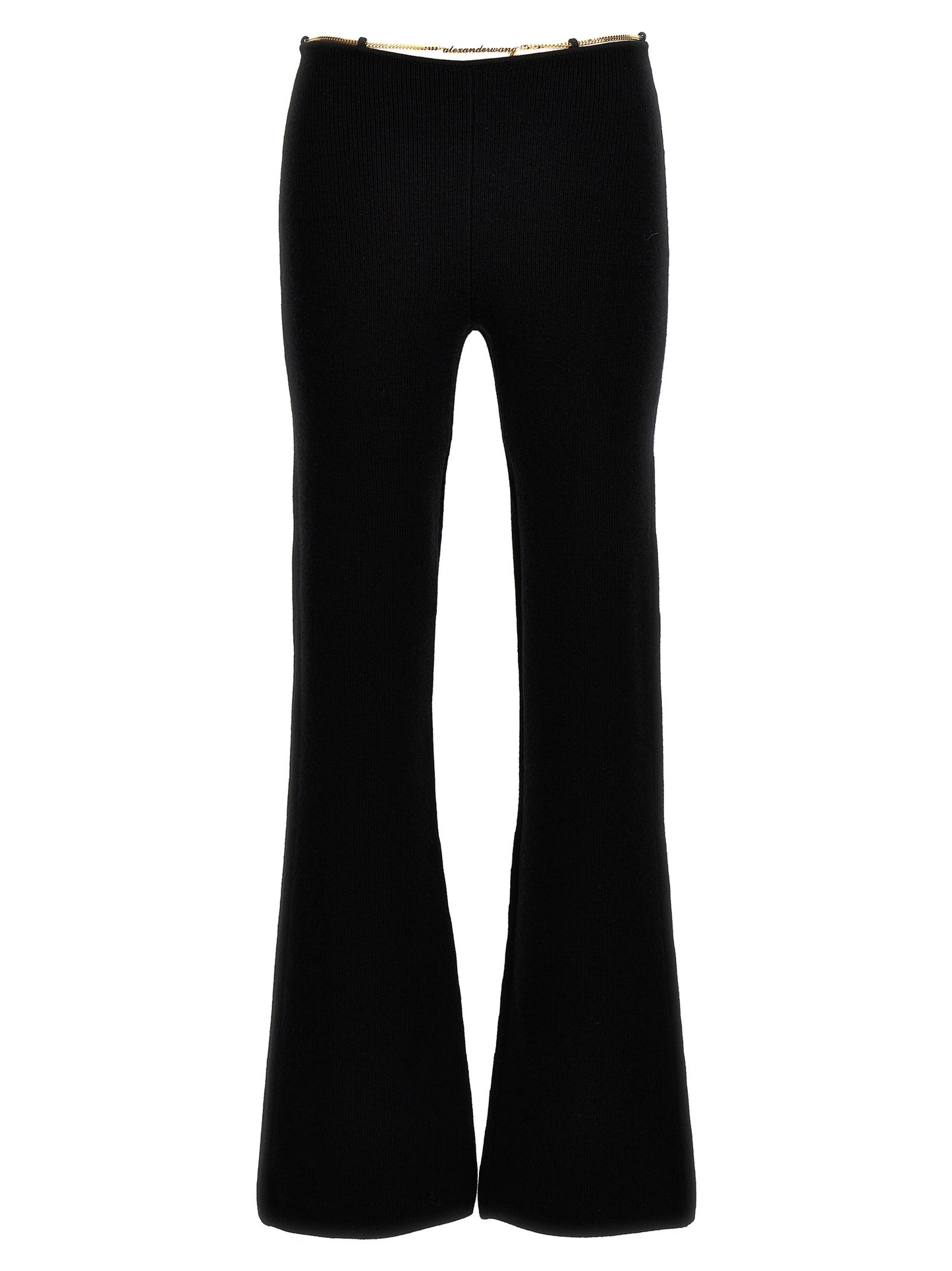 Alexander Wang Women 'Gold Nameplate Chain' Pants ALEXANDER WANG