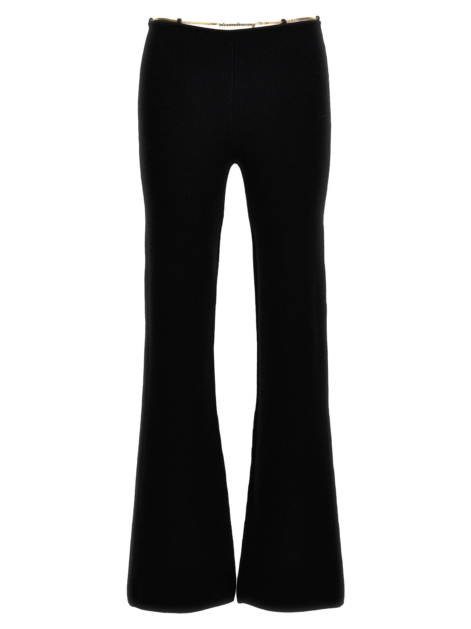 Alexander Wang Women 'Gold Nameplate Chain' Pants ALEXANDER WANG