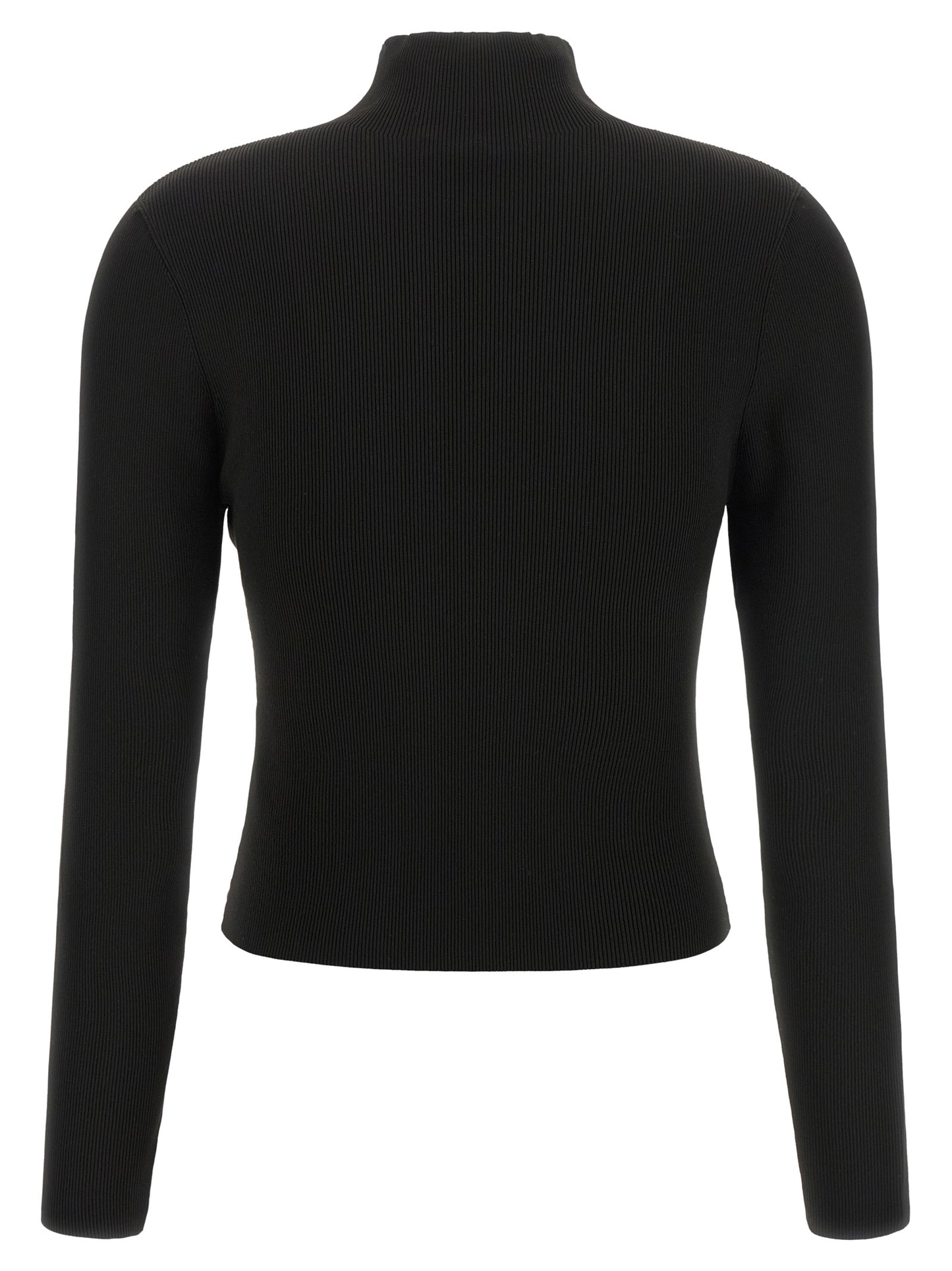 Alexander Wang Women Ribbed Sweater With Logo ALEXANDER WANG