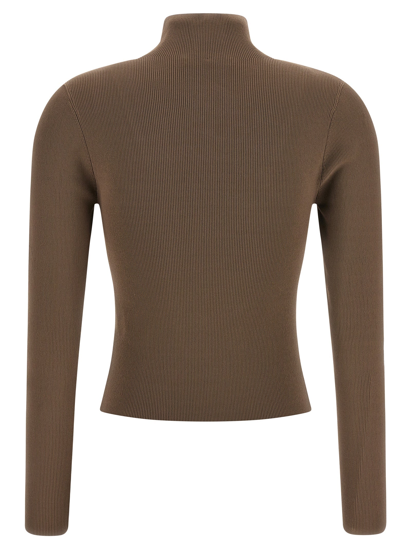 Alexander Wang Women Logo Ribbed Sweater ALEXANDER WANG