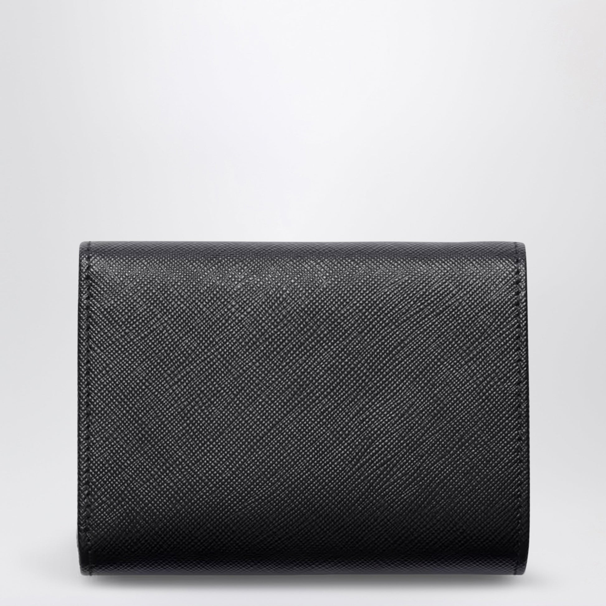 Prada Small Wallet In Black Saffiano Leather Women PRADA