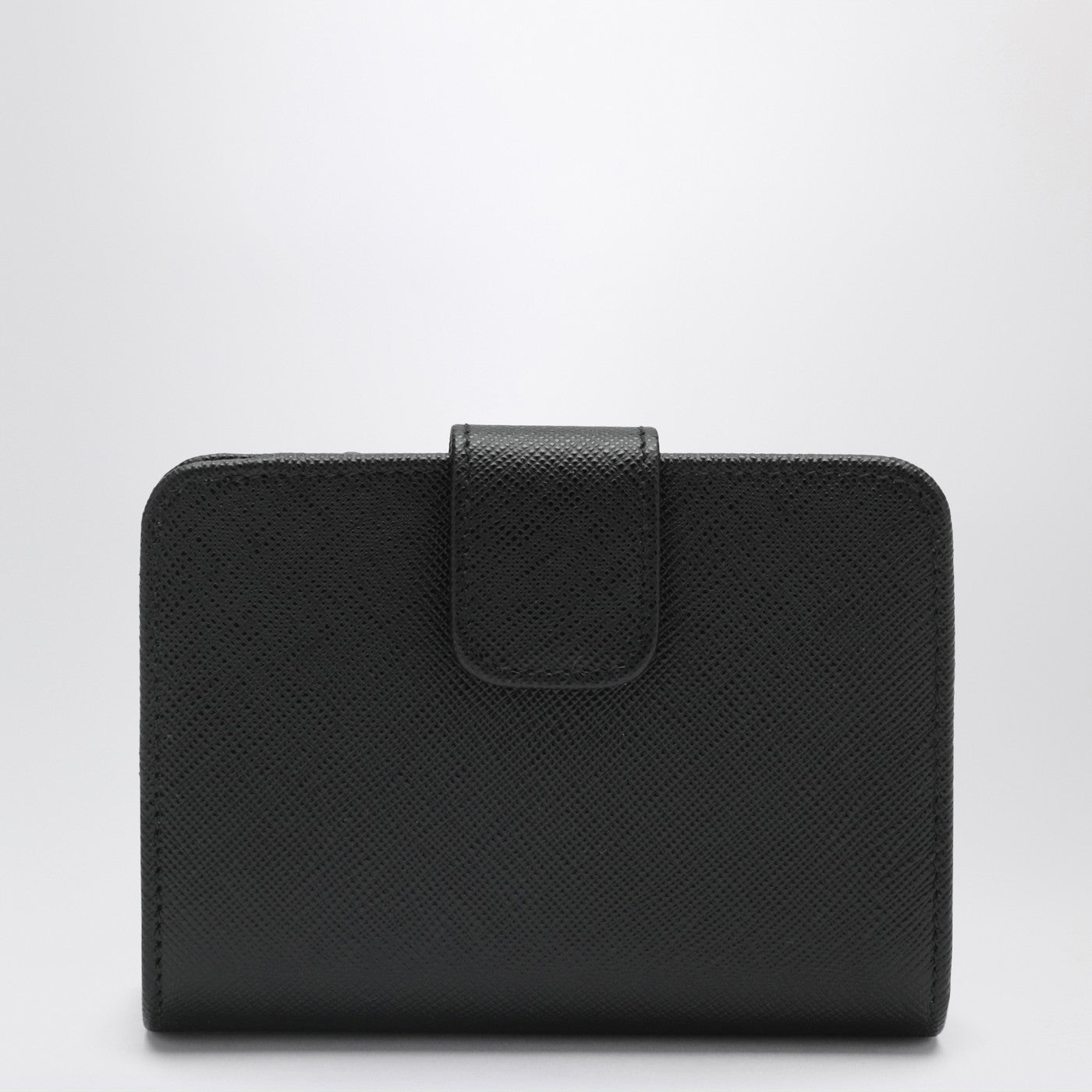 Prada Small Black Saffiano Leather Wallet Women PRADA