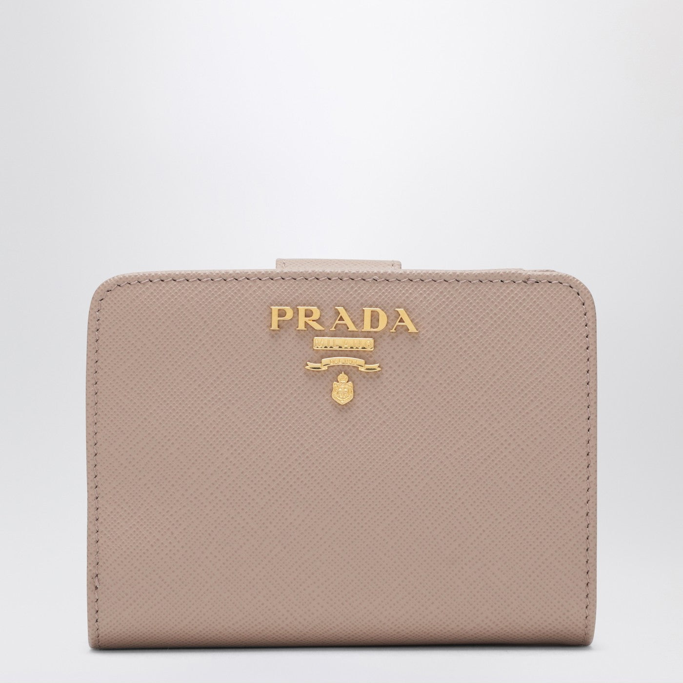 Prada Small Powder-Pink Saffiano Wallet Women PRADA