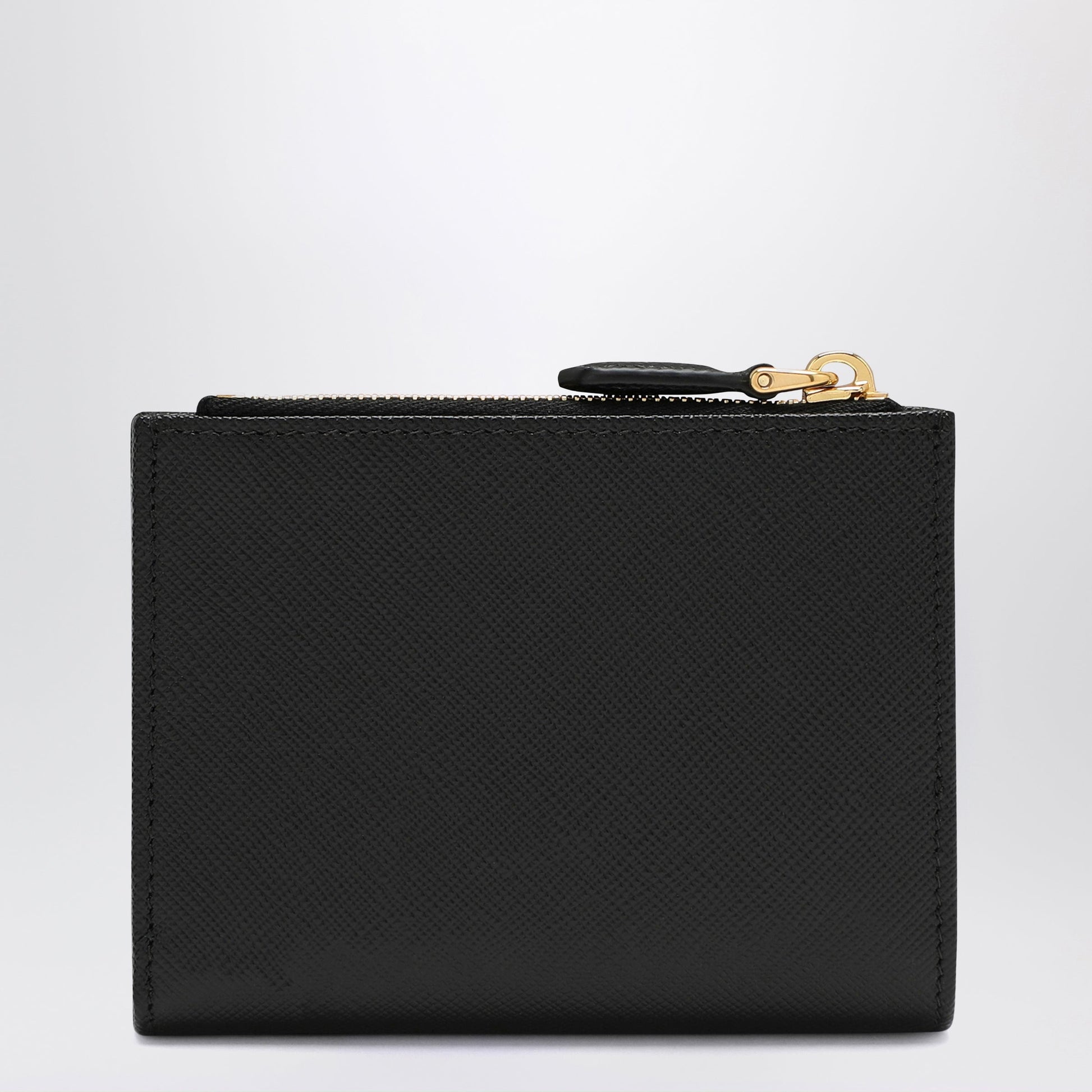 Prada Black Saffiano Leather Wallet Women PRADA
