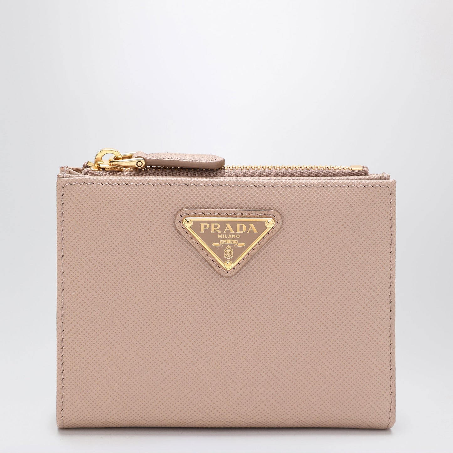 Prada Powder Pink Saffiano Leather Wallet Women PRADA