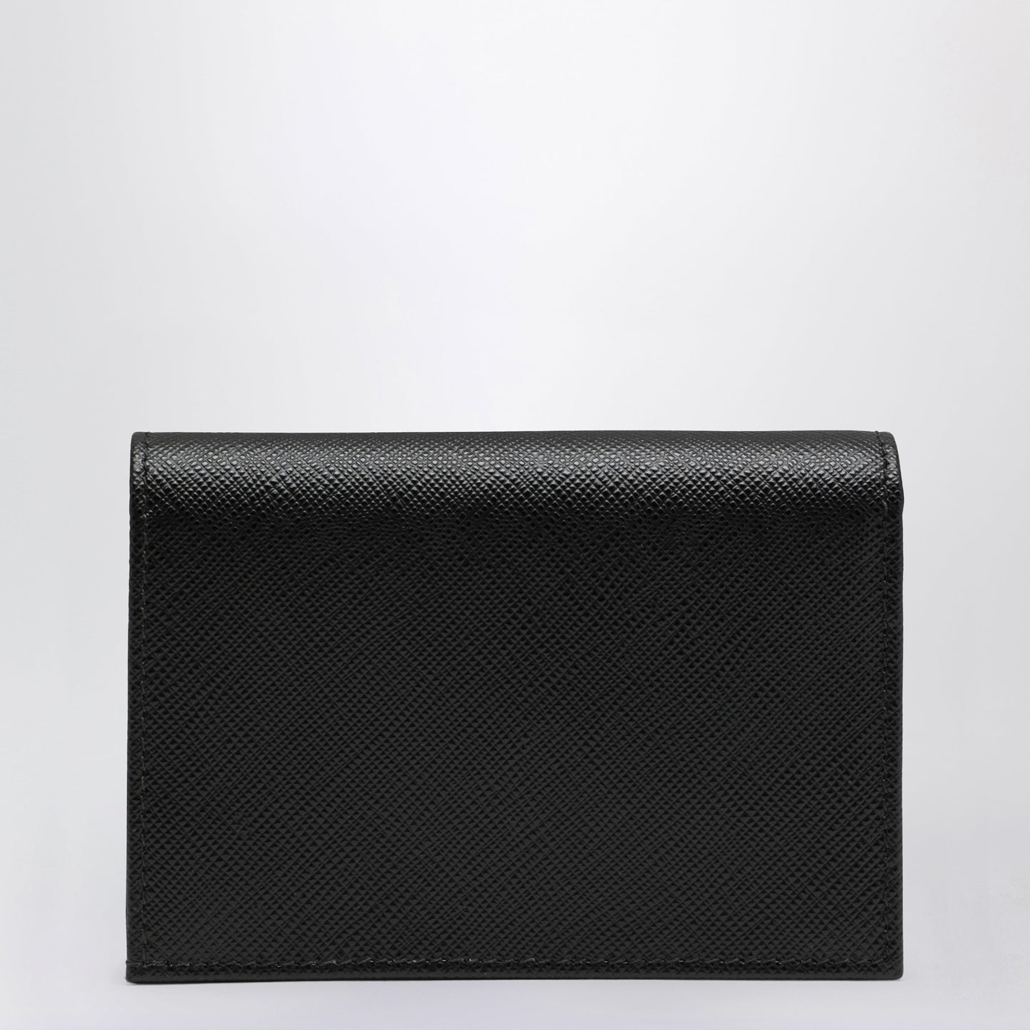 Prada Black Saffiano Leather Small Wallet Women PRADA