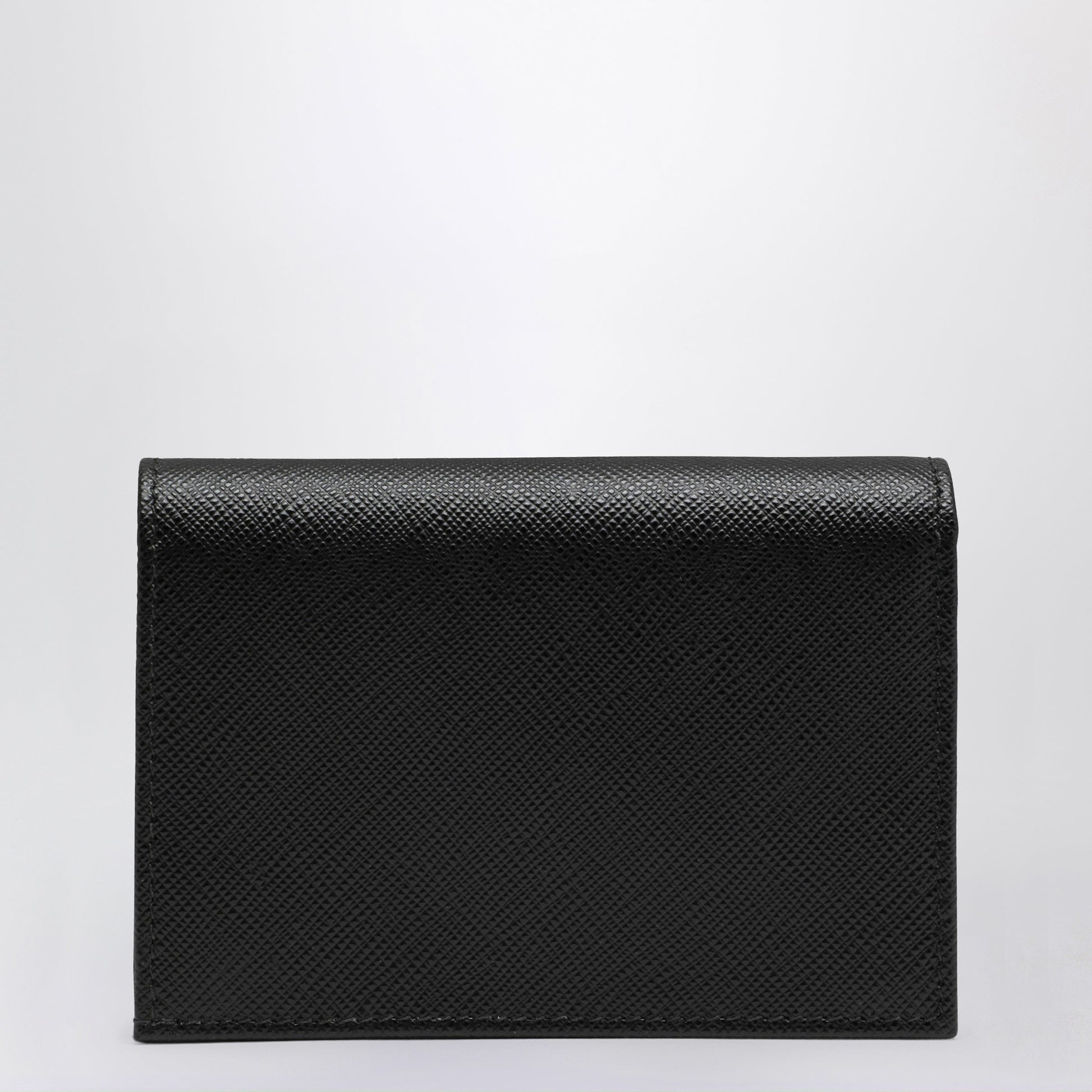 Prada Black Saffiano Leather Small Wallet Women PRADA