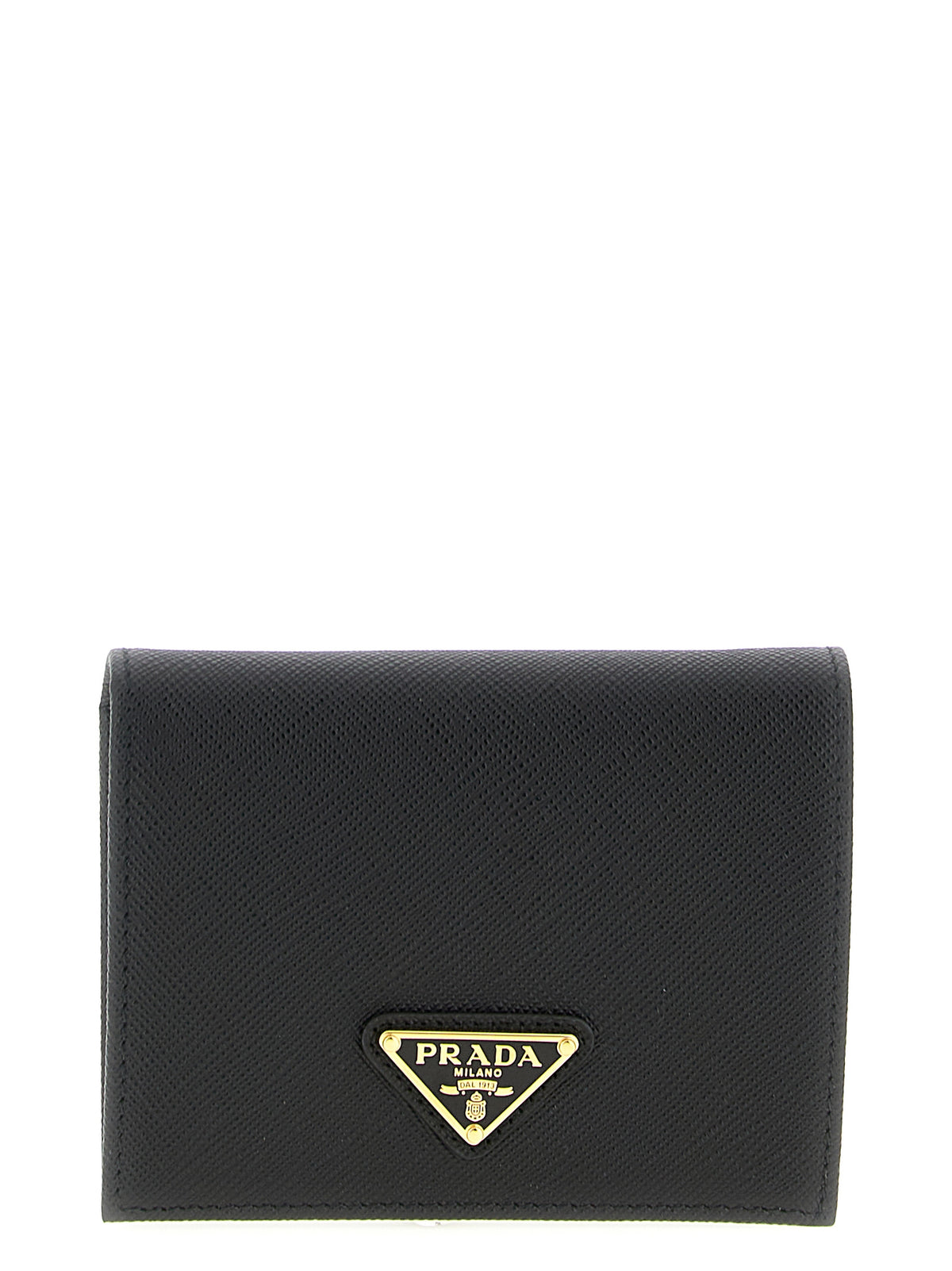 Prada Women Logo Leather Wallet PRADA