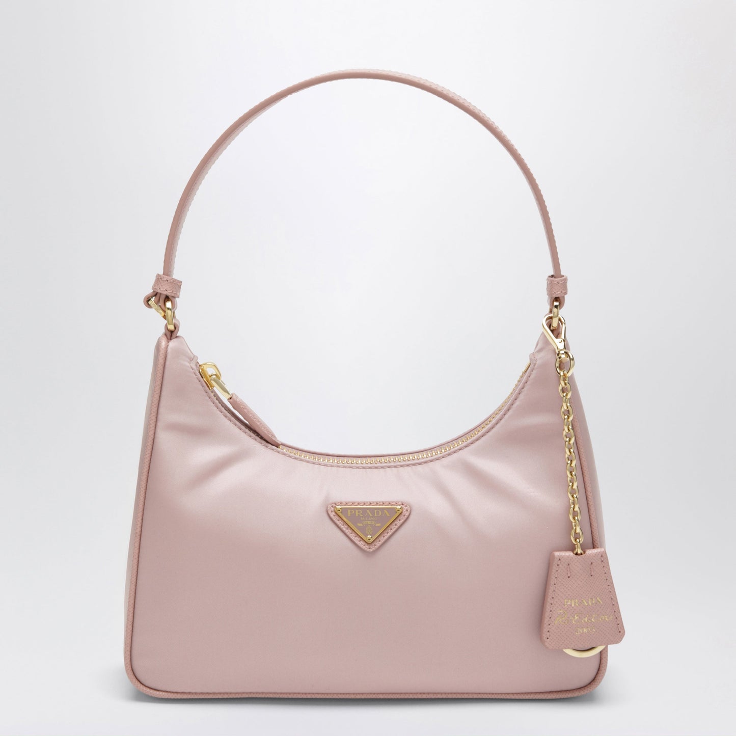 Prada Re-Edition 2005 Bag In Pesco Pink Re-Nylon And Saffiano Leather Women PRADA