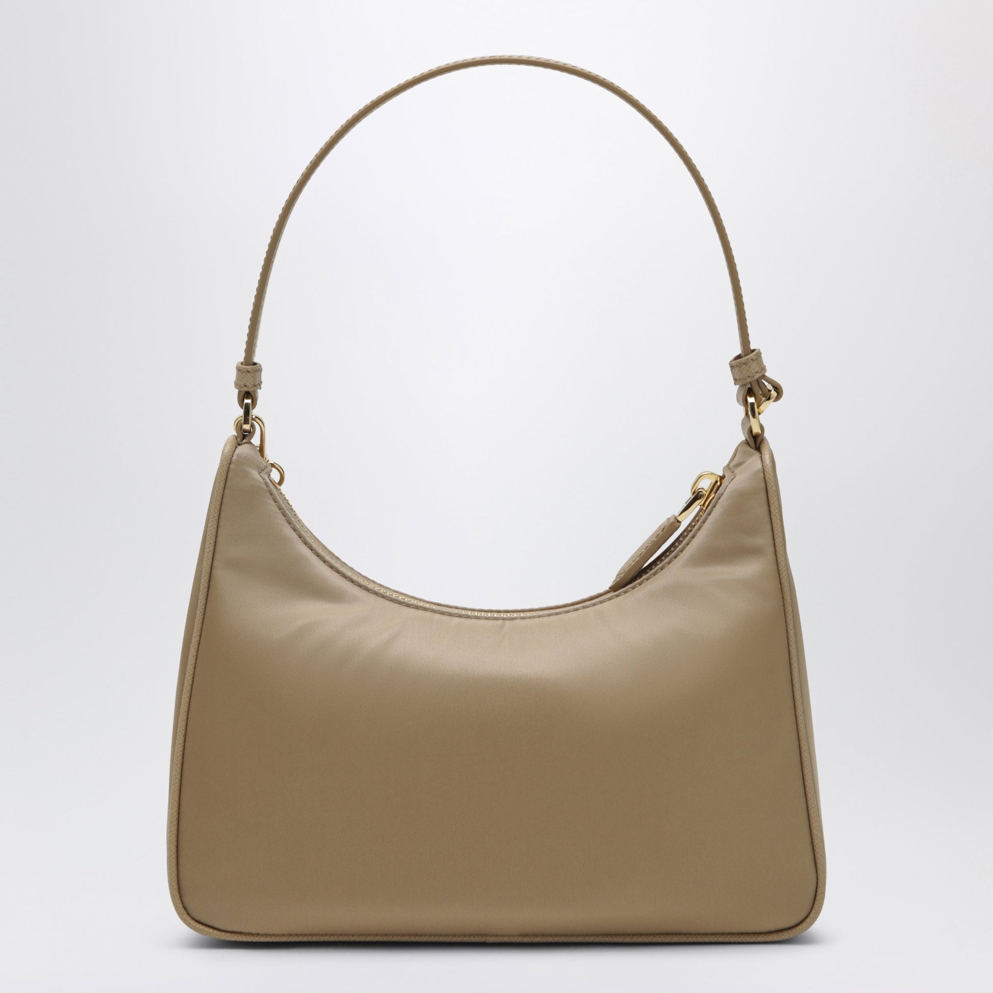 Prada Camel Prada Re-Edition 2005 Bag In Re-Nylon And Saffiano Leather Women PRADA