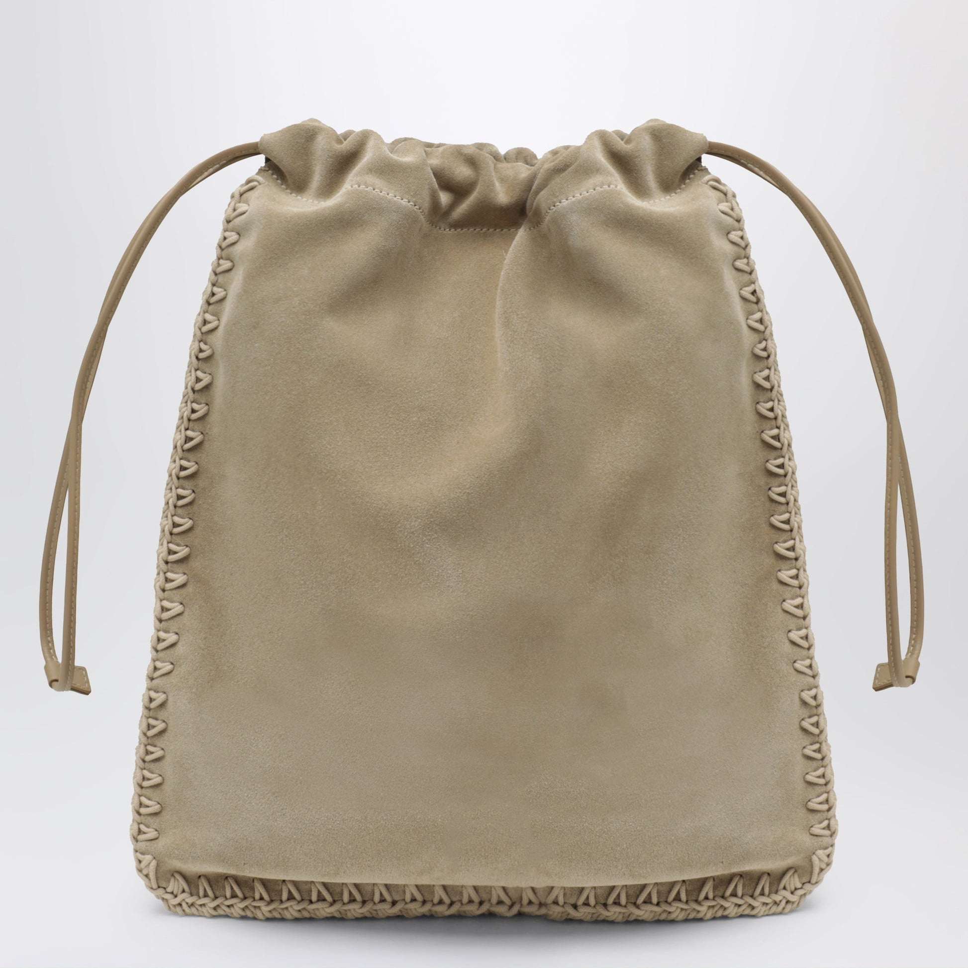 Prada Prada Wish Pouch In Deserto Suede Women PRADA