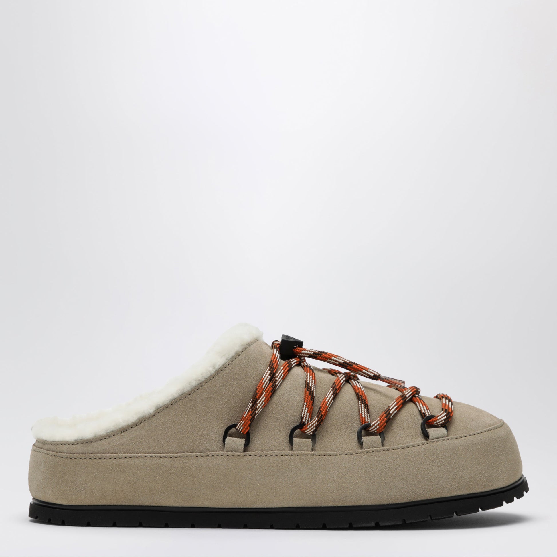Prada Desert Suede Clogs With Braided Laces Women PRADA