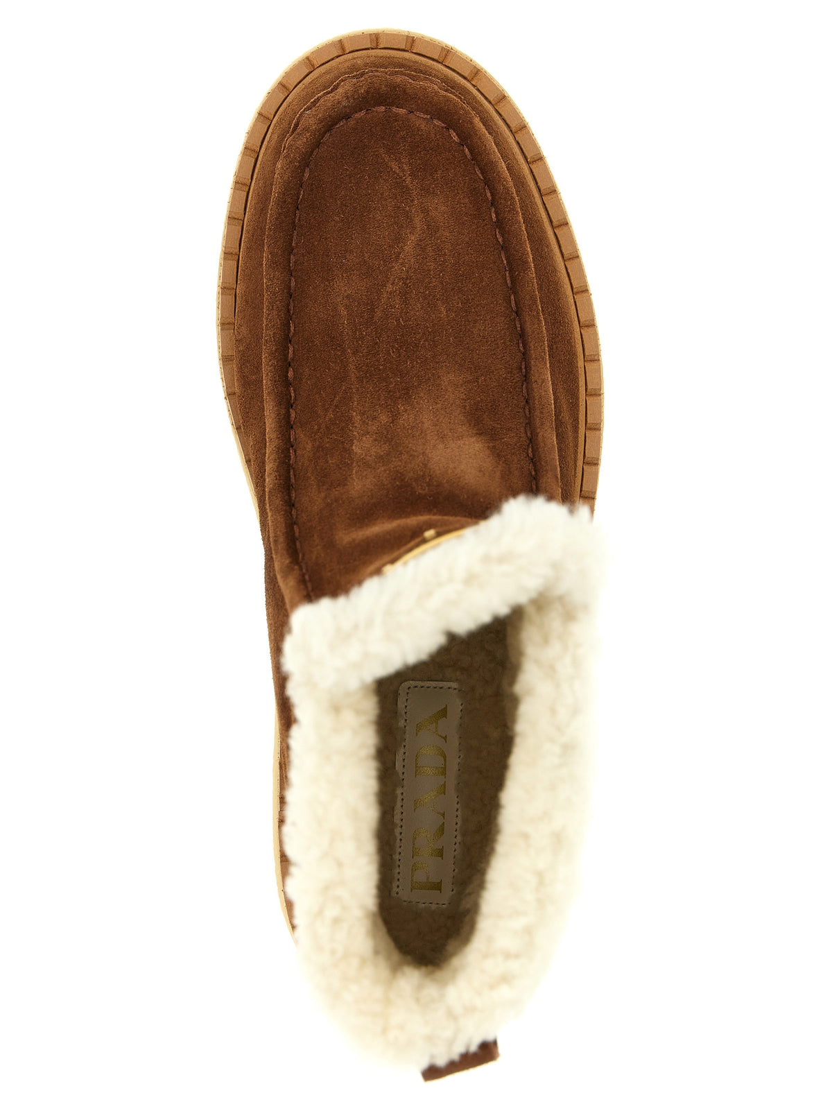 Prada Women Suede Ankle Boots PRADA