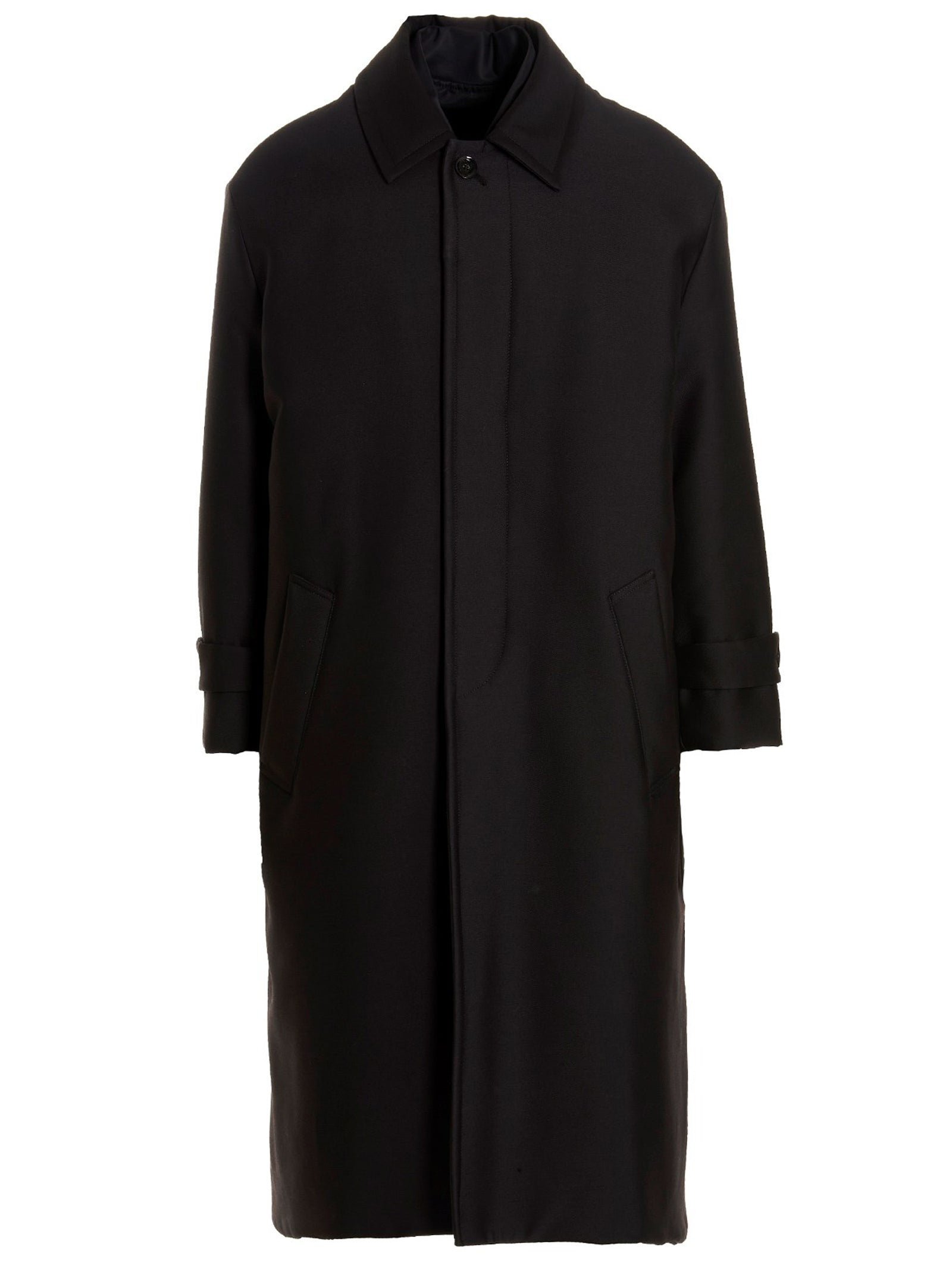 Valentino Garavani Men Valentino Pink Pp Collection Reversible Long Coat VALENTINO GARAVANI