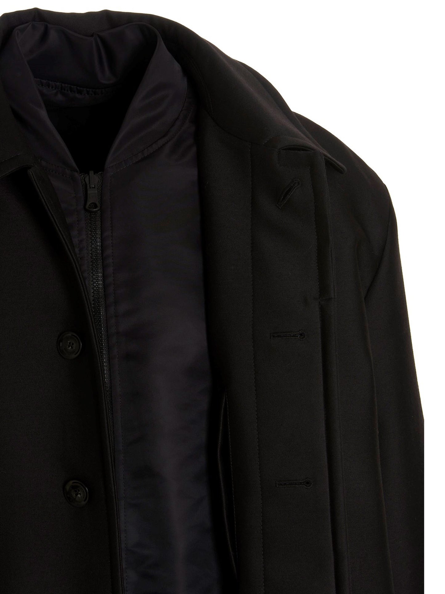 Valentino Garavani Men Valentino Pink Pp Collection Reversible Long Coat VALENTINO GARAVANI
