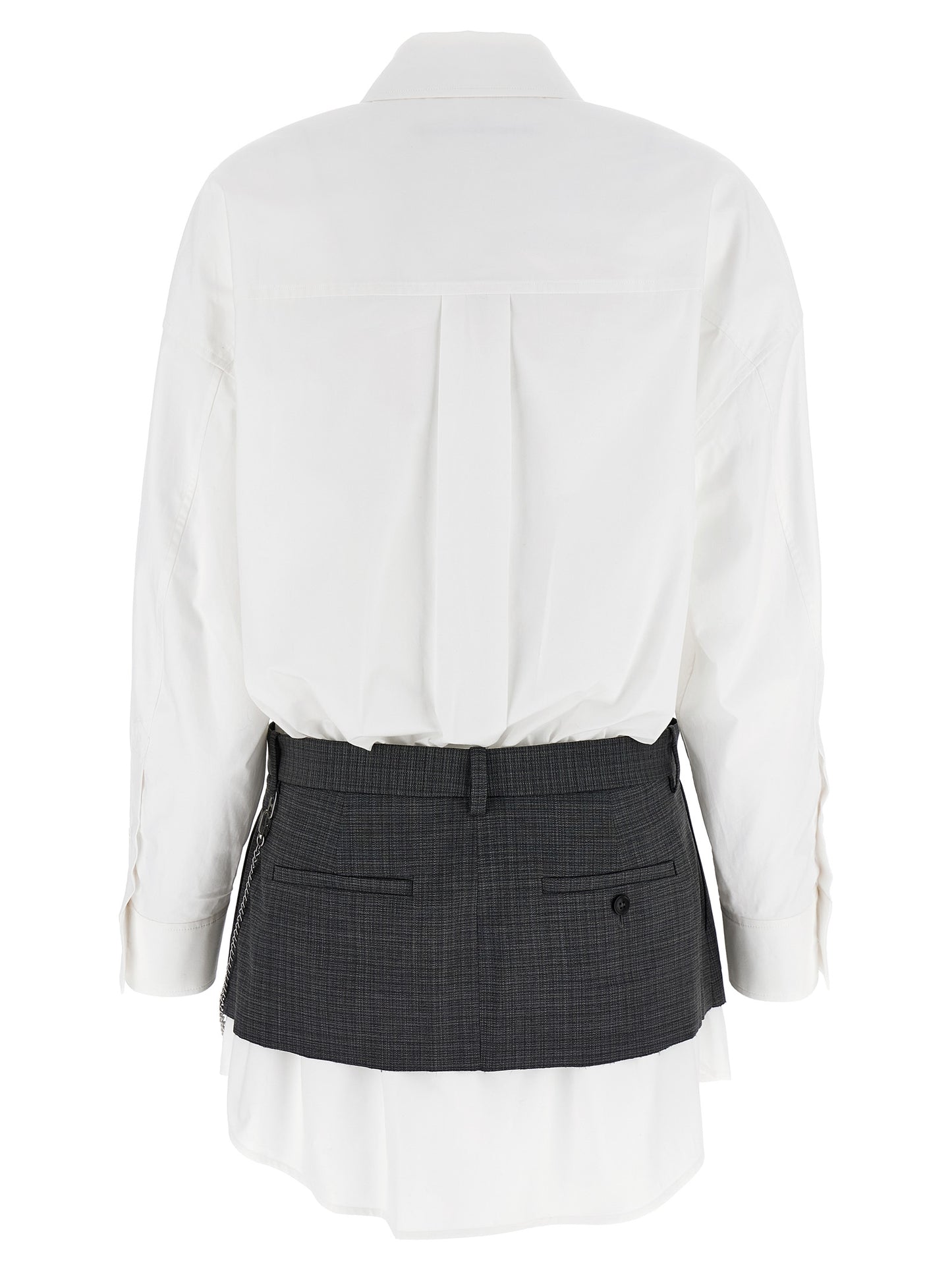 Alexander Wang Women 'Pre-Styled Shirt Dress W Chain' Dress ALEXANDER WANG