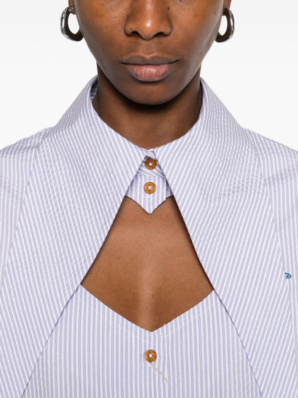 Vivienne Westwood Women Shirt With Heart Cutout VIVIENNE WESTWOOD