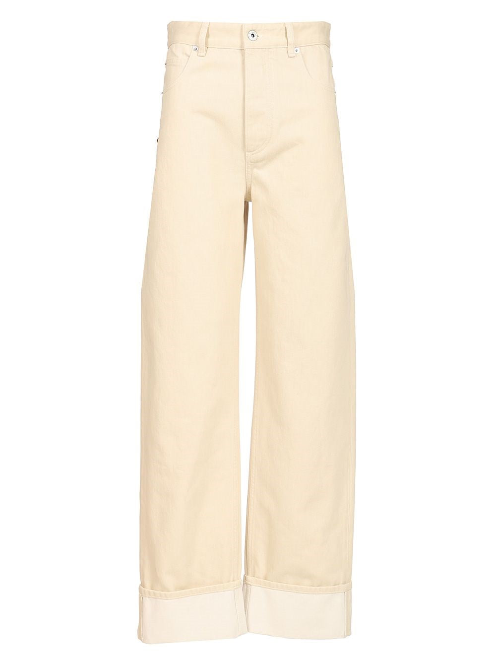 Bottega Veneta Women Contrast Cuff Jeans BOTTEGA VENETA
