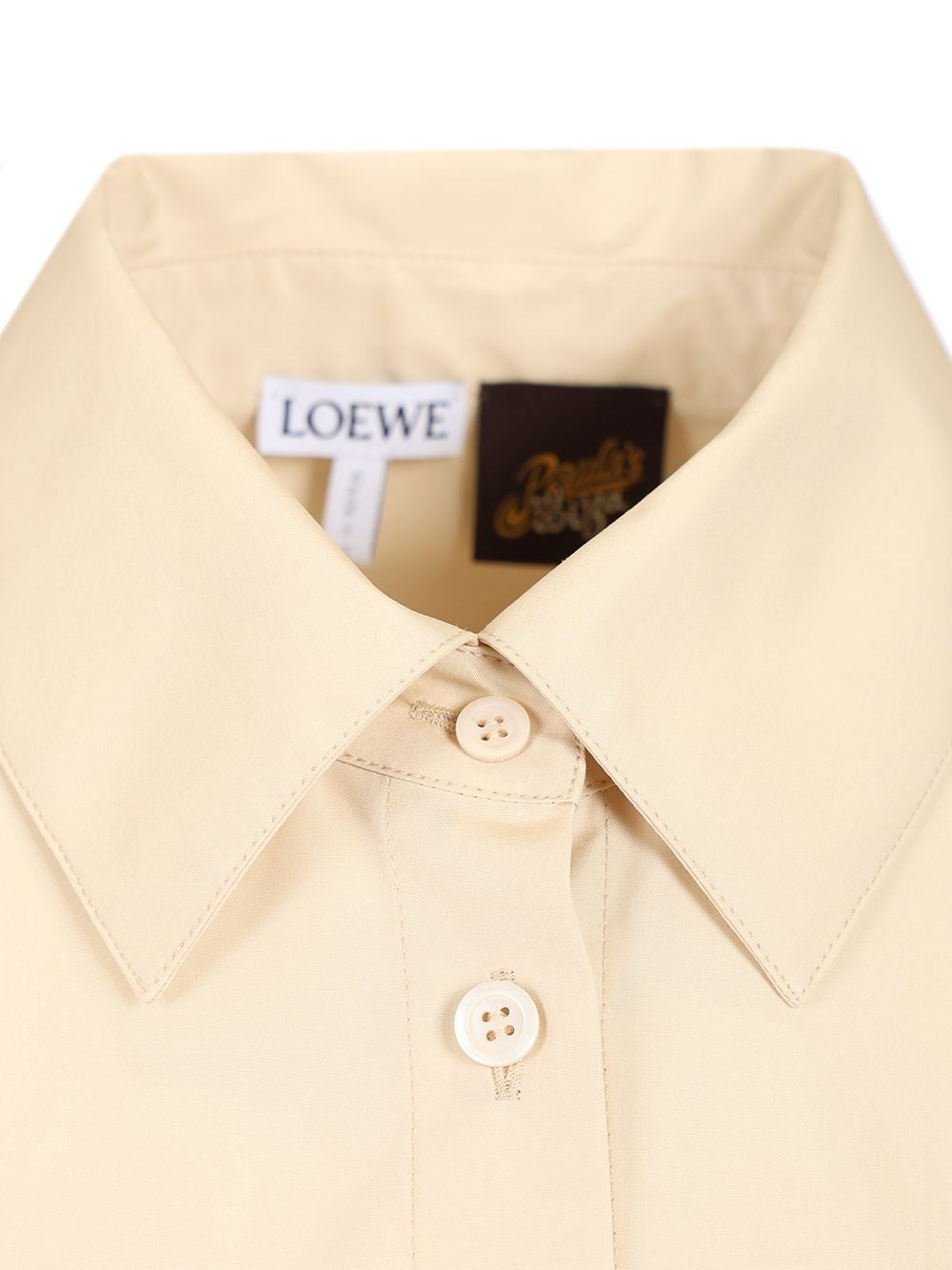 Loewe Paula's Ibiza Women Short-Sleeved Cotton Shirt LOEWE
