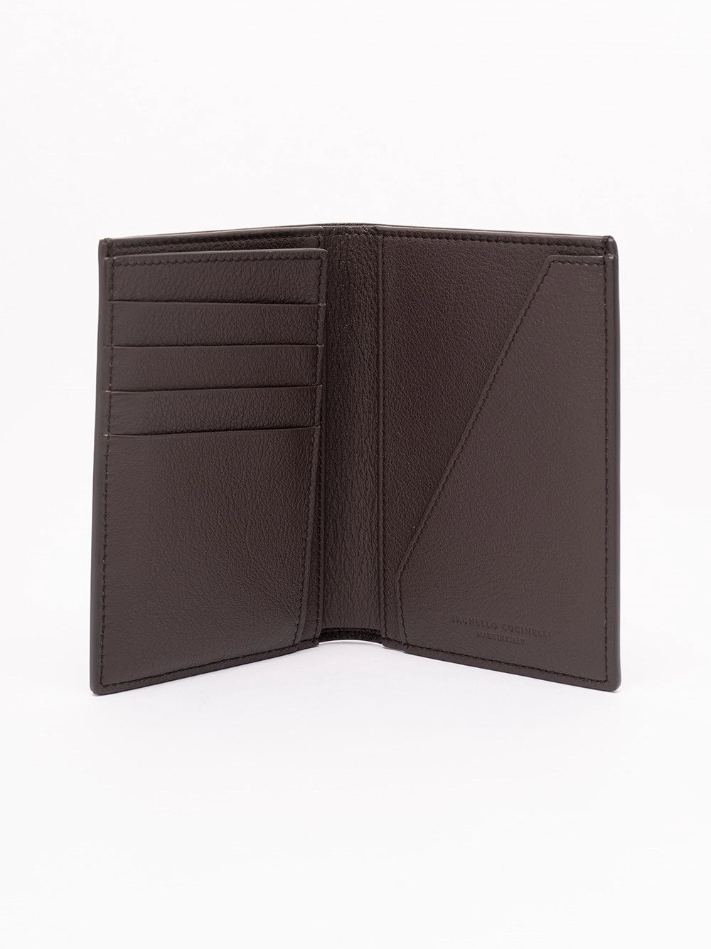 Brunello Cucinelli Men Leather Cardholder BRUNELLO CUCINELLI