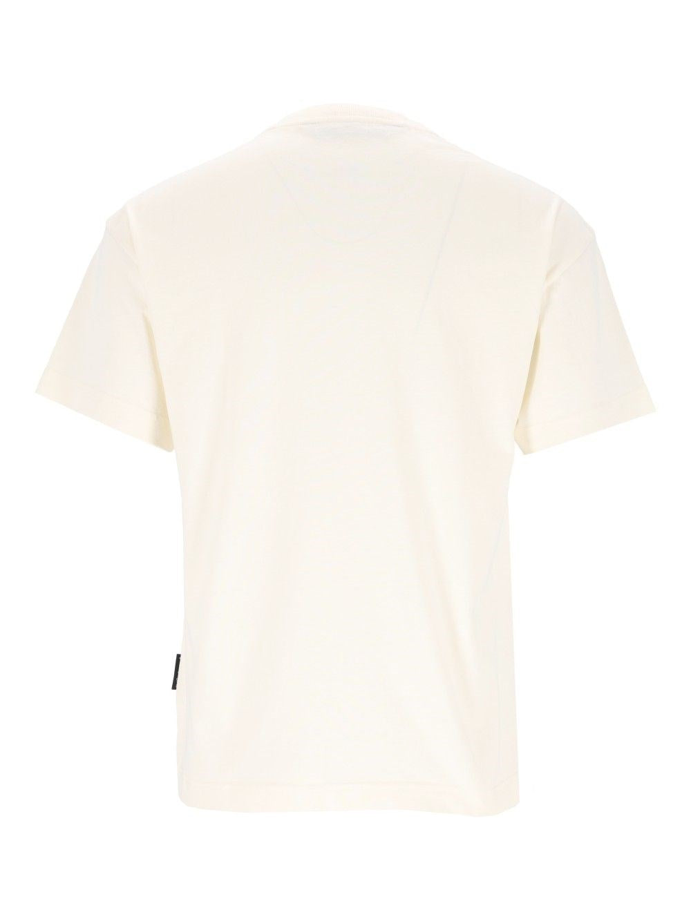 Palm Angels Men Neck Logo T-Shirt PALM ANGELS