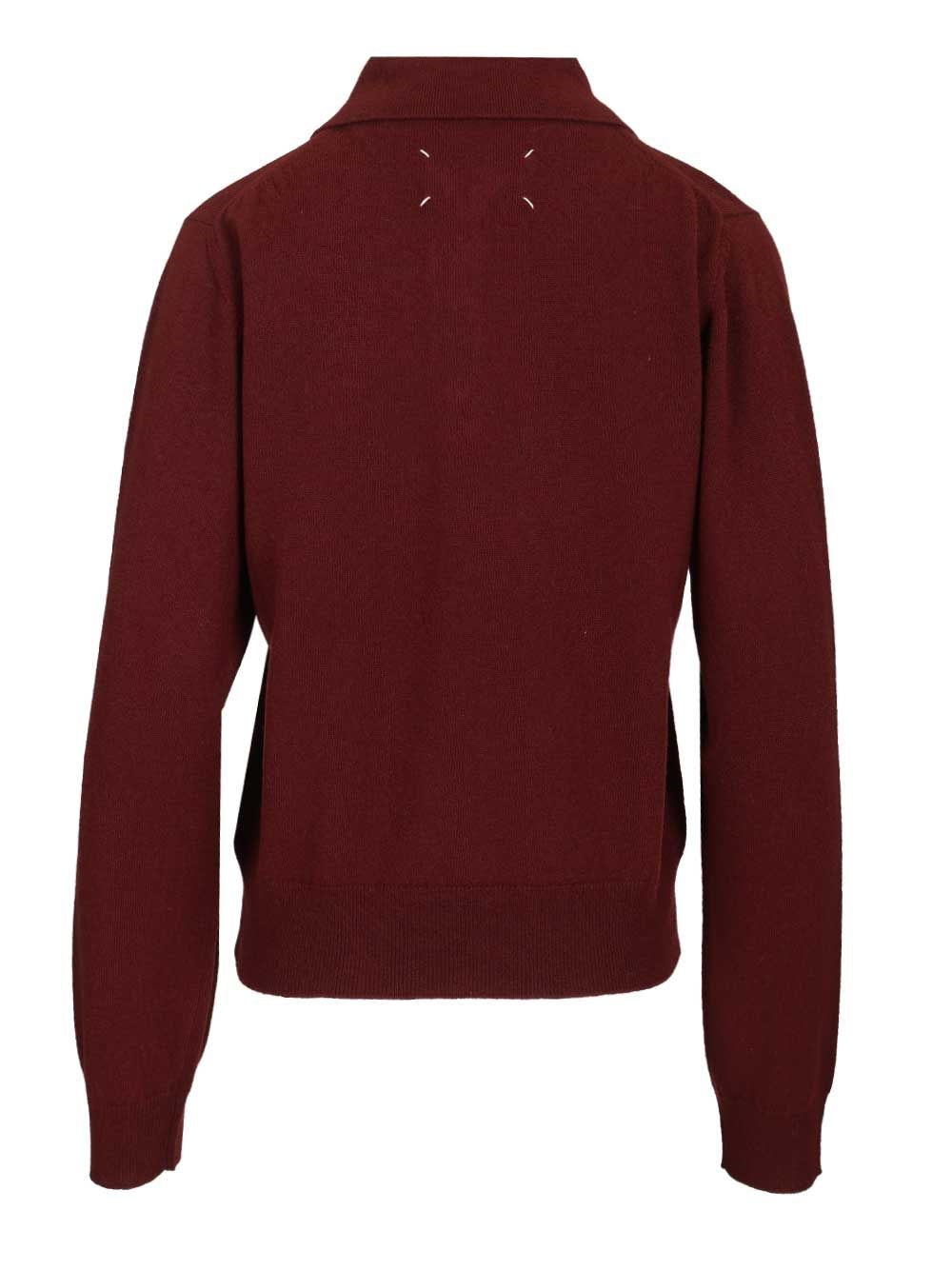Maison Margiela Women Wool Polo Shirt MAISON MARGIELA