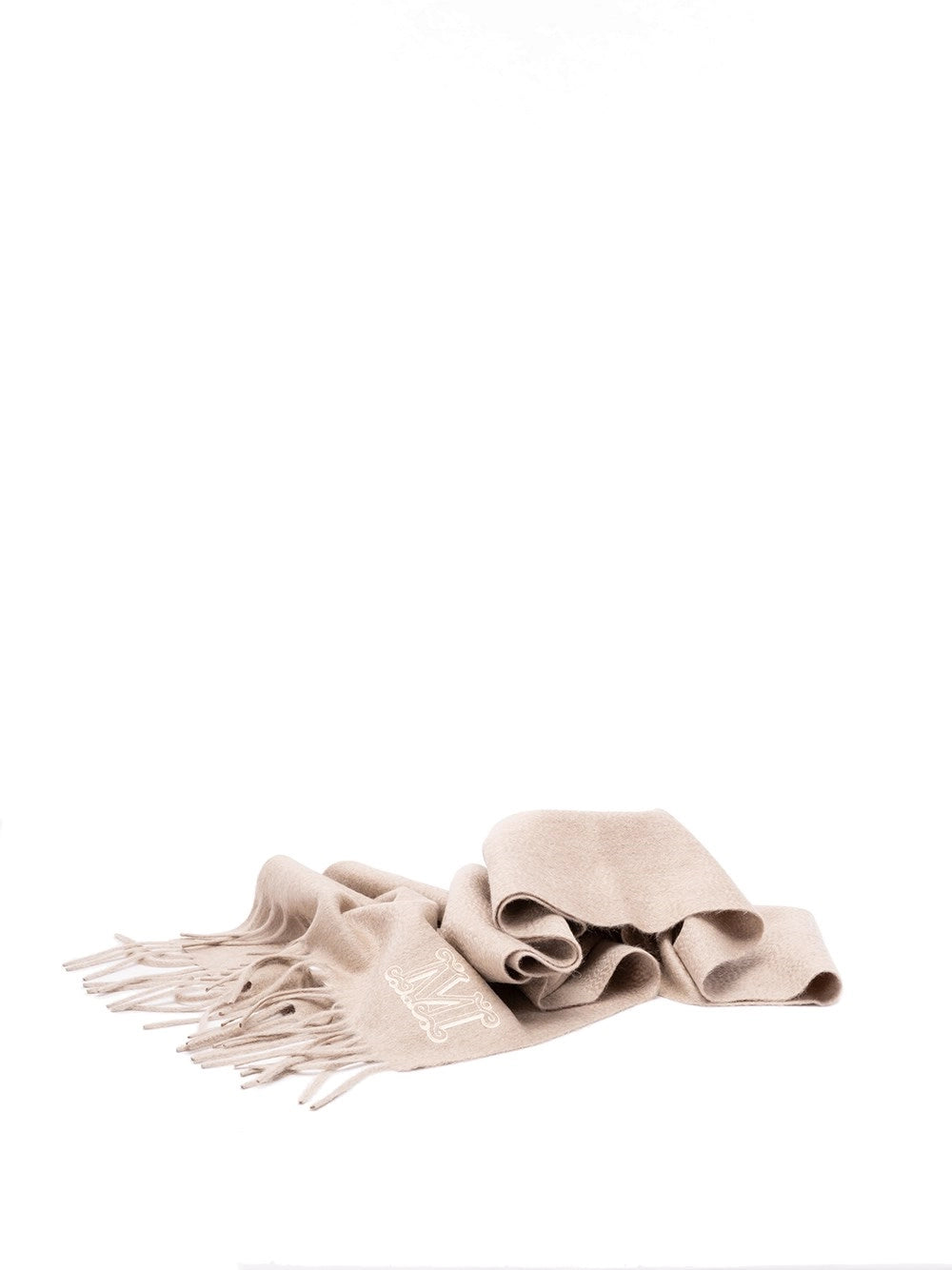 Max Mara Women Monogram Embroidered Cashmere Stole MAX MARA
