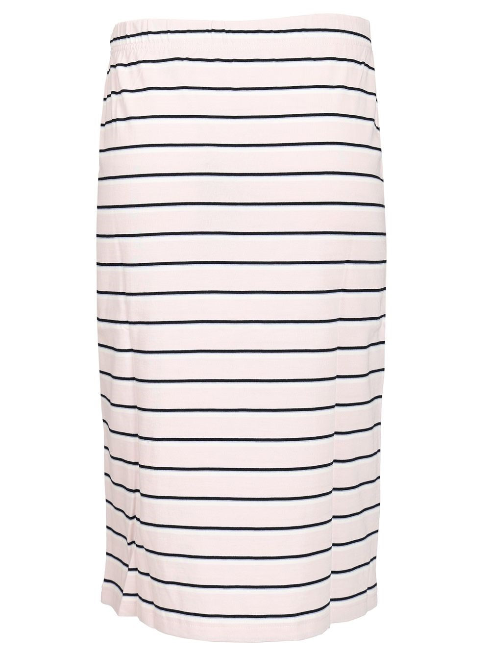 Rotate Women Striped Jersey Midi Skirt ROTATE