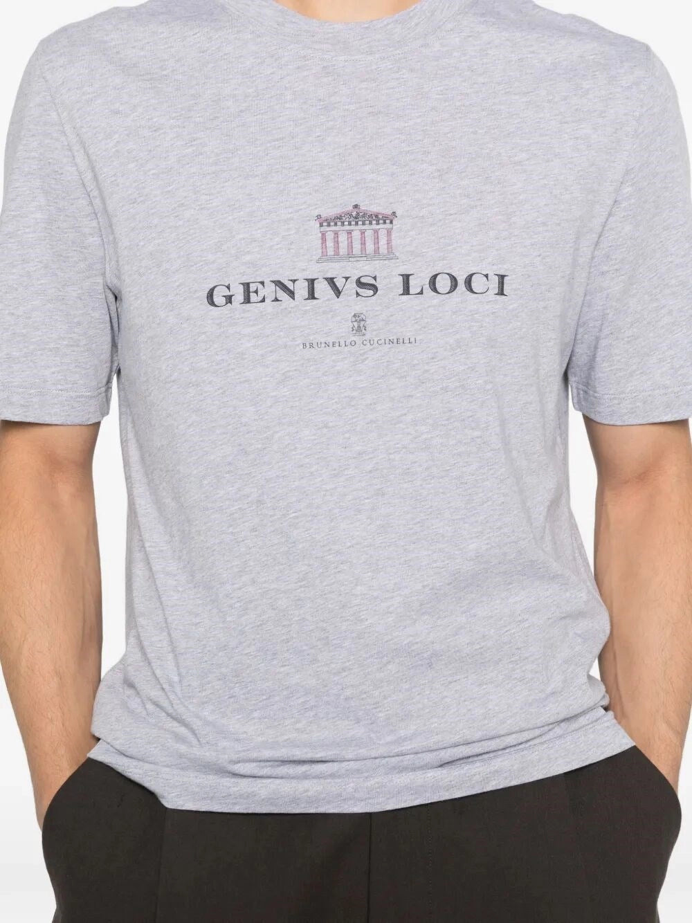 Brunello Cucinelli Men Crew-Neck T-Shirt