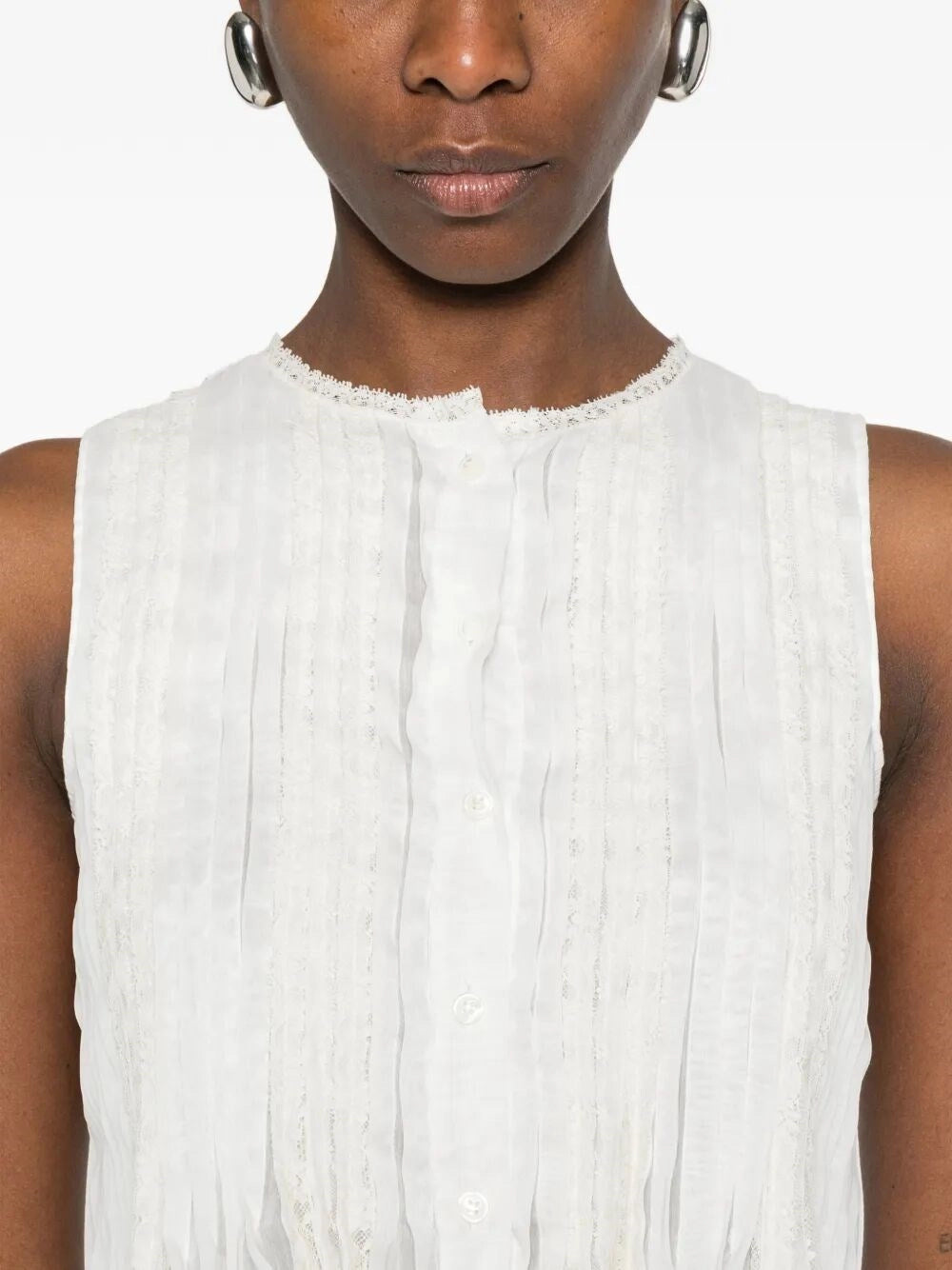 Ermanno Scervino Women Top With Embroidery ERMANO SCERVINO