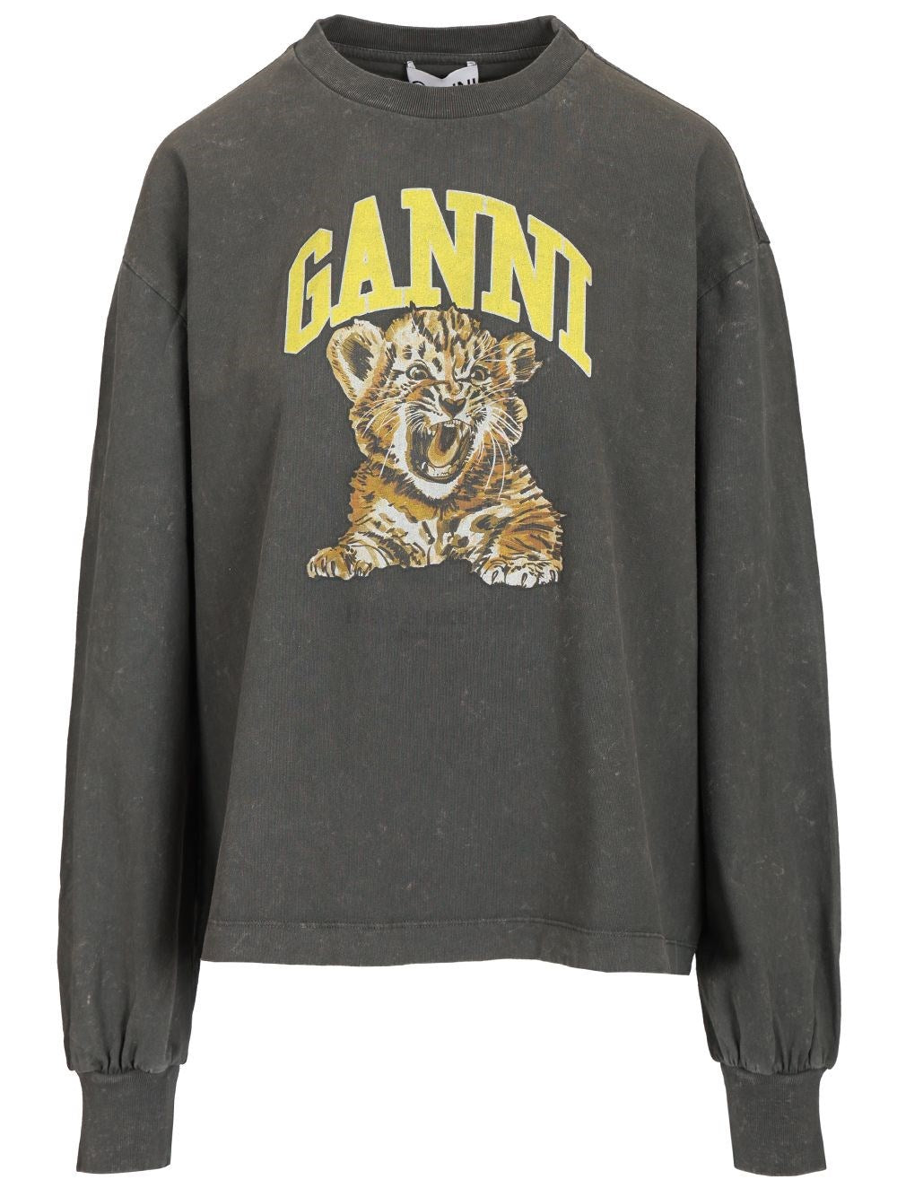 Ganni Women Long-Sleeved T-Shirt GANNI