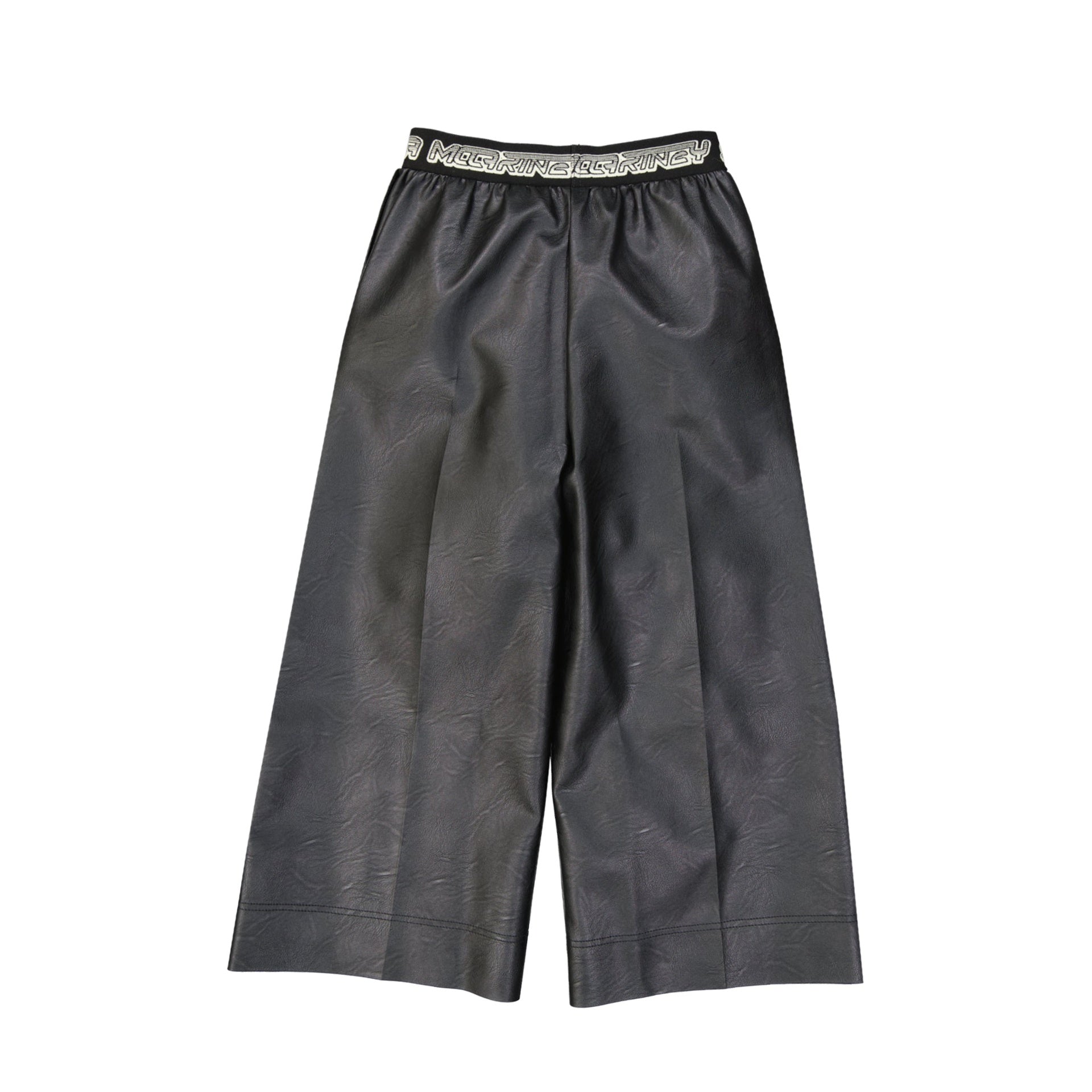 Stella Mccartney Cropped Leather Effect Pants Women STELLA MCCARTNEY