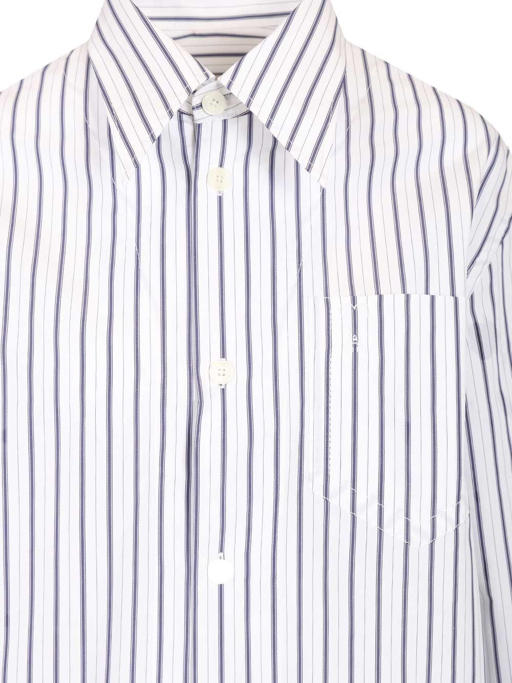 Ami Women Wide Striped Shirt AMI PARIS