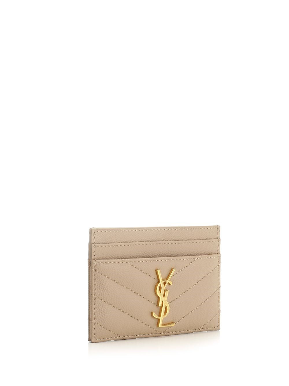 Saint Laurent Women Monogram Card Case SAINT LAURENT