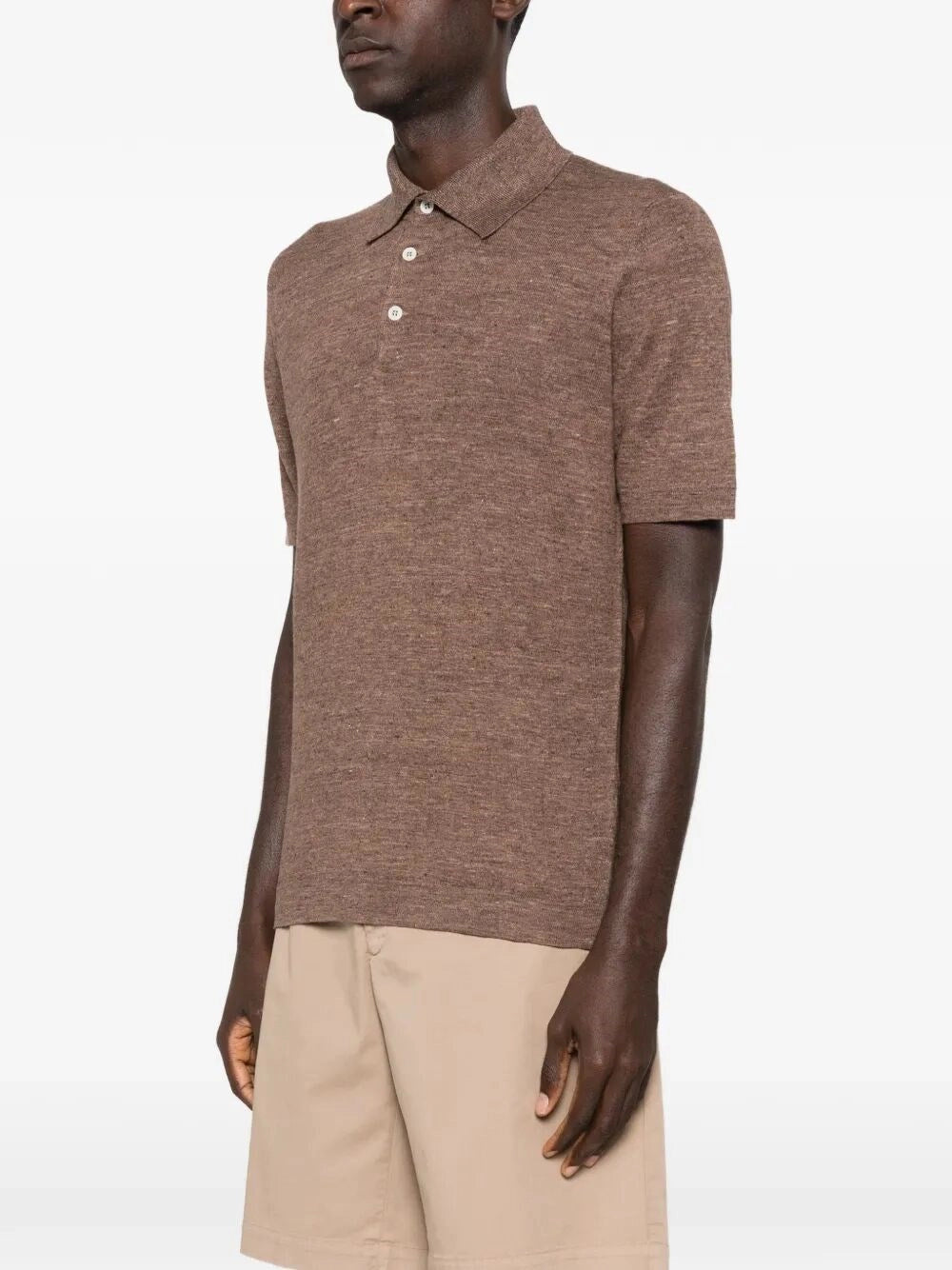 Brunello Cucinelli Men Knit Polo BRUNELLO CUCINELLI