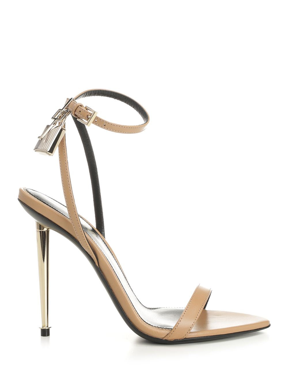 Tom Ford Women "Padlock" Leather Sandals TOM FORD
