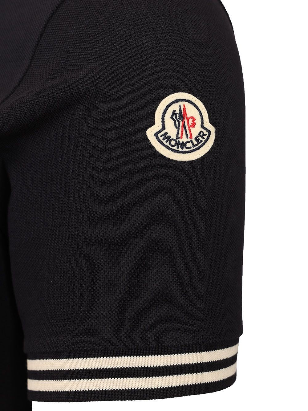 Moncler Men Piqué Polo Shirt