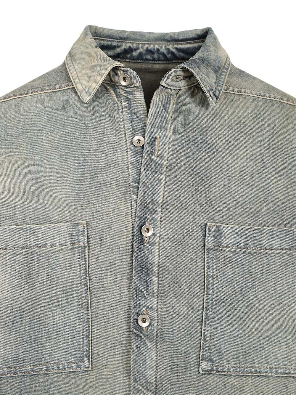 Rick Owens Drkshdw Men Concordians Jumbo Outershirt RICK OWENS