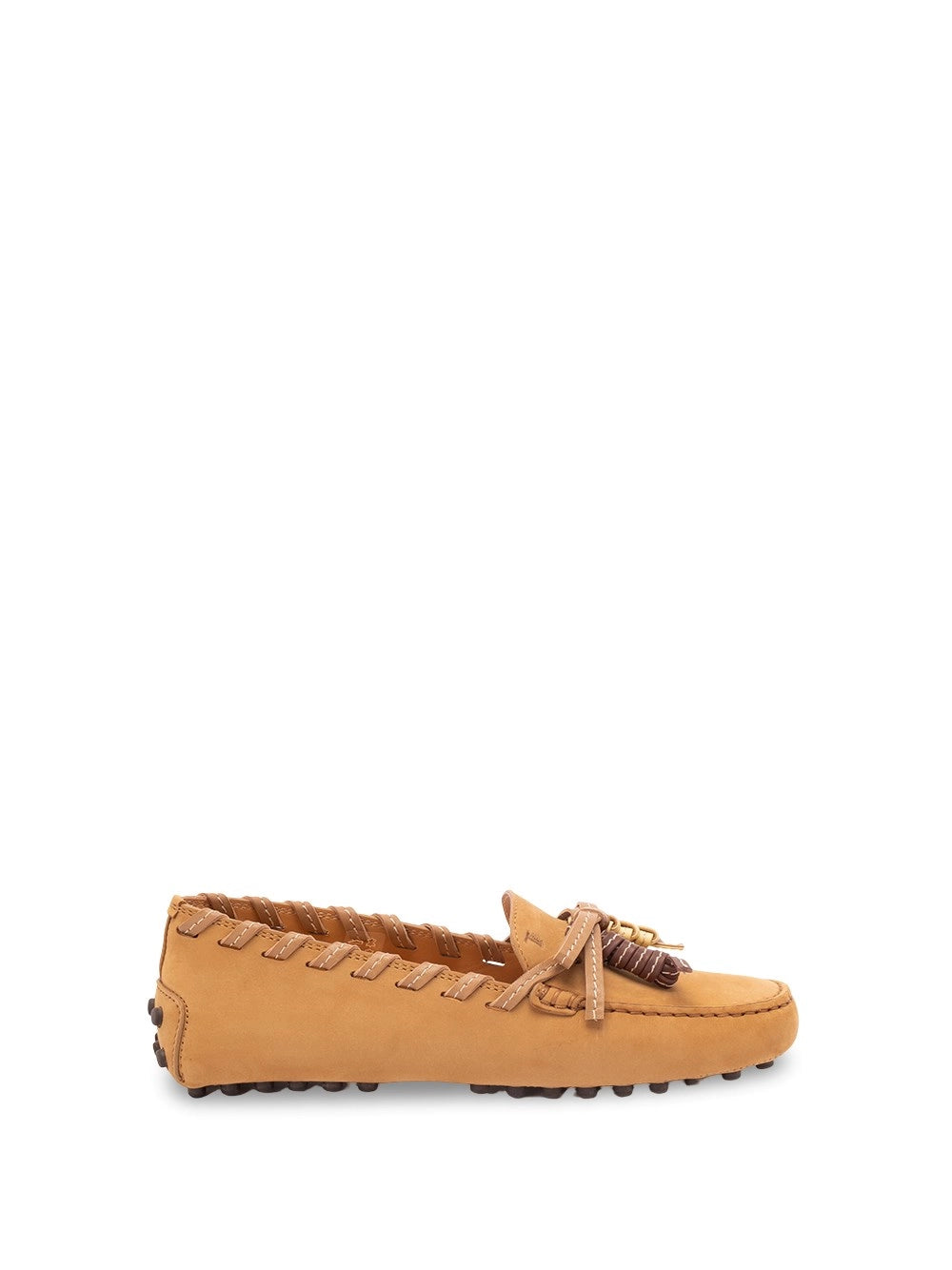 Tod's Women `Glove Gommino` Loafers In Nubuck TOD'S