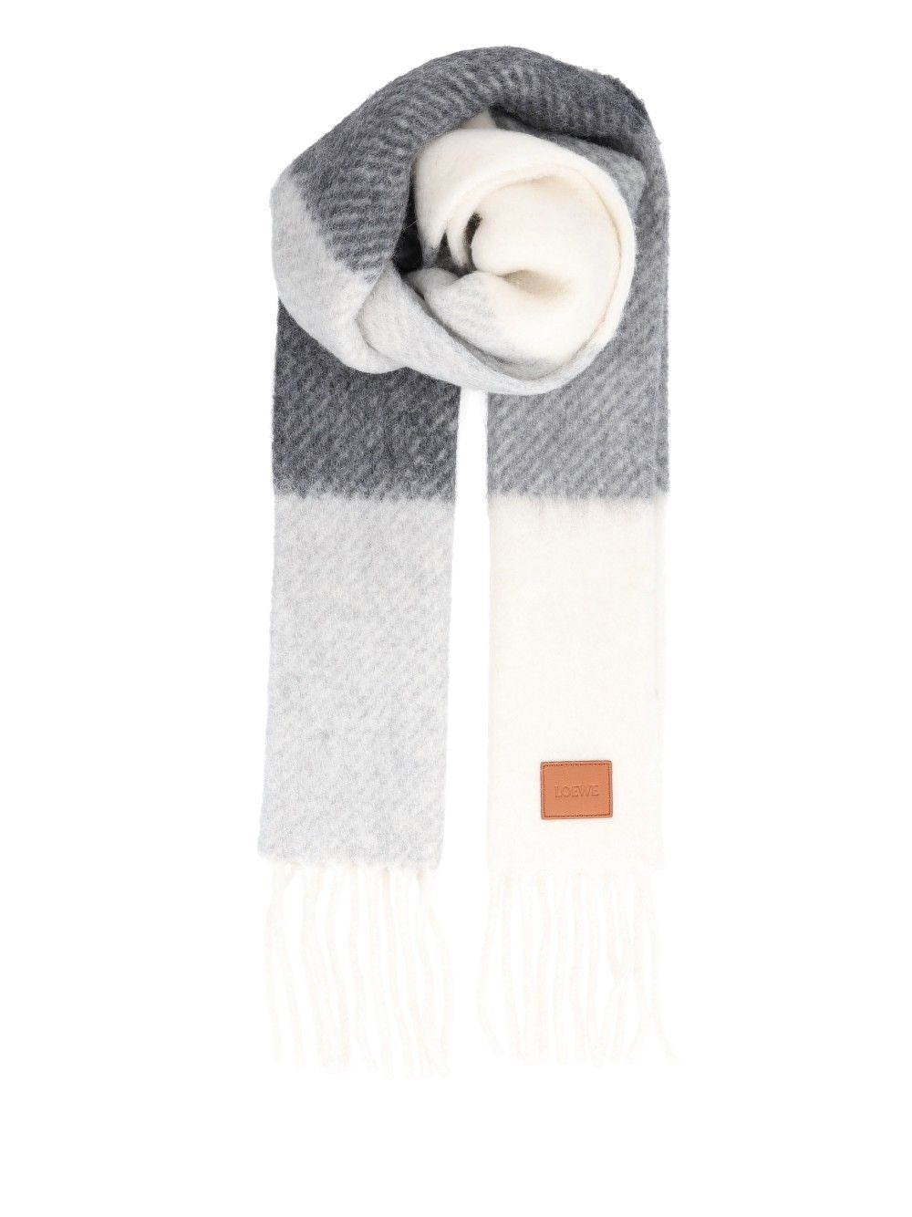 Loewe Women Wool And Alpaca Blend Scarf LOEWE