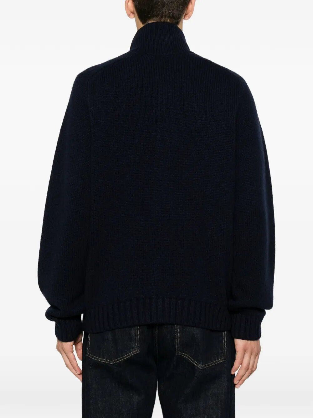 Tom Ford Men Coarsehair Cashmere Full Button Cardigan TOM FORD