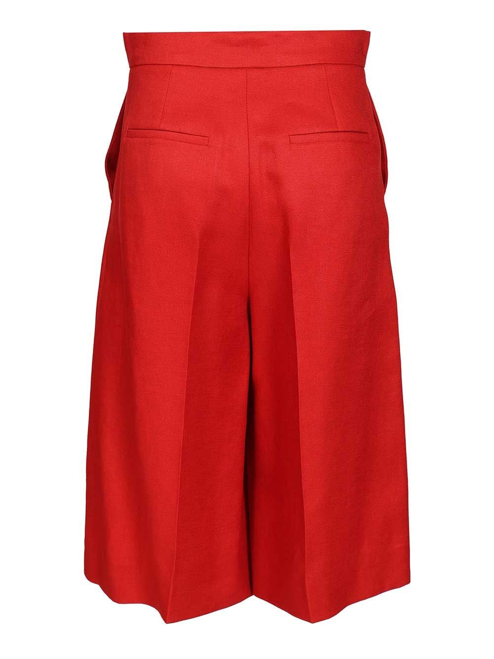 Max Mara Women Linen Twill Bermuda Shorts MAX MARA