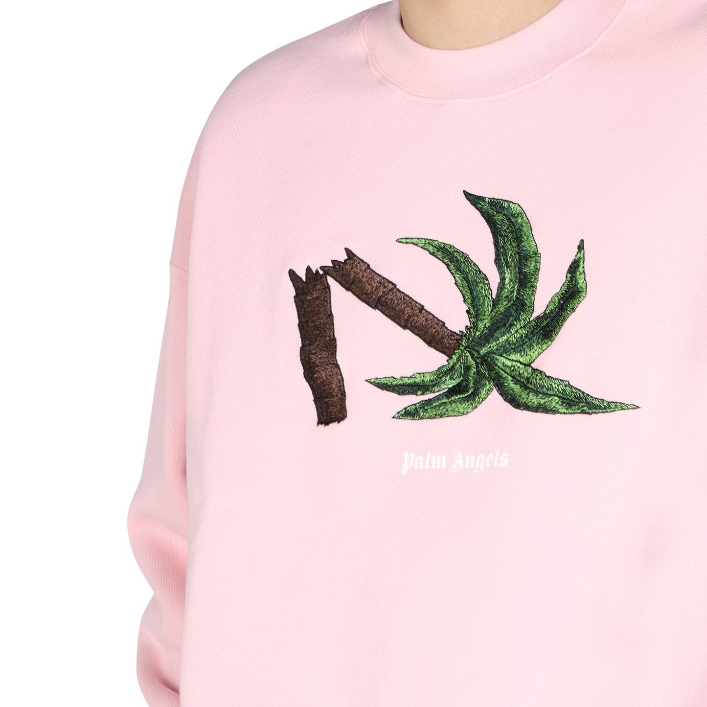 Palm Angels Logo Sweatshirt Men PALM ANGELS