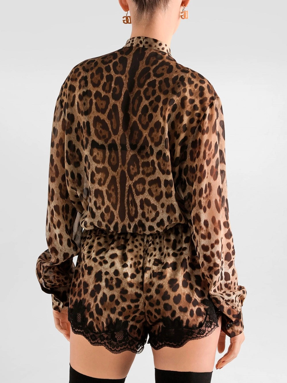 Dolce & Gabbana Women Leopard-Print Shirt DOLCE & GABBANA