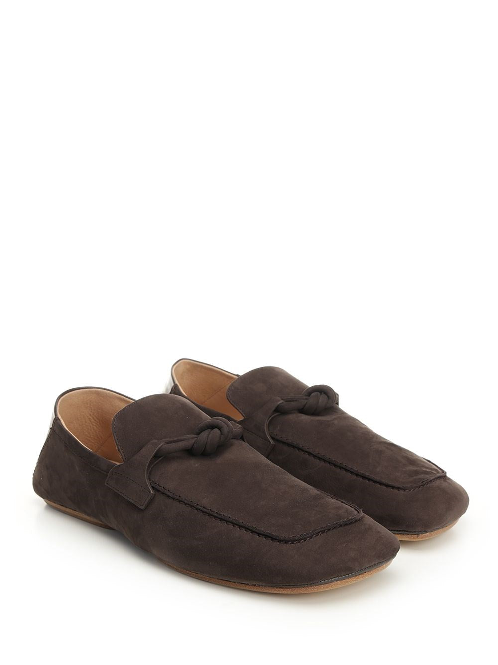 Bottega Veneta Men "Daddy" Suede Moccasins BOTTEGA VENETA
