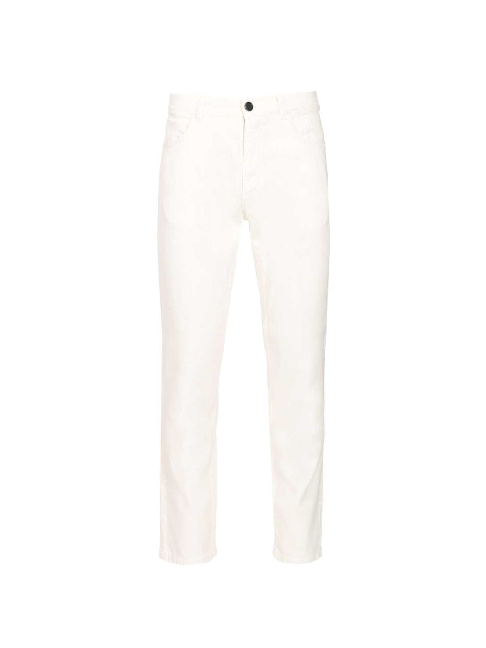 Zegna Men Roccia Trousers In Linen And Cotton ZEGNA